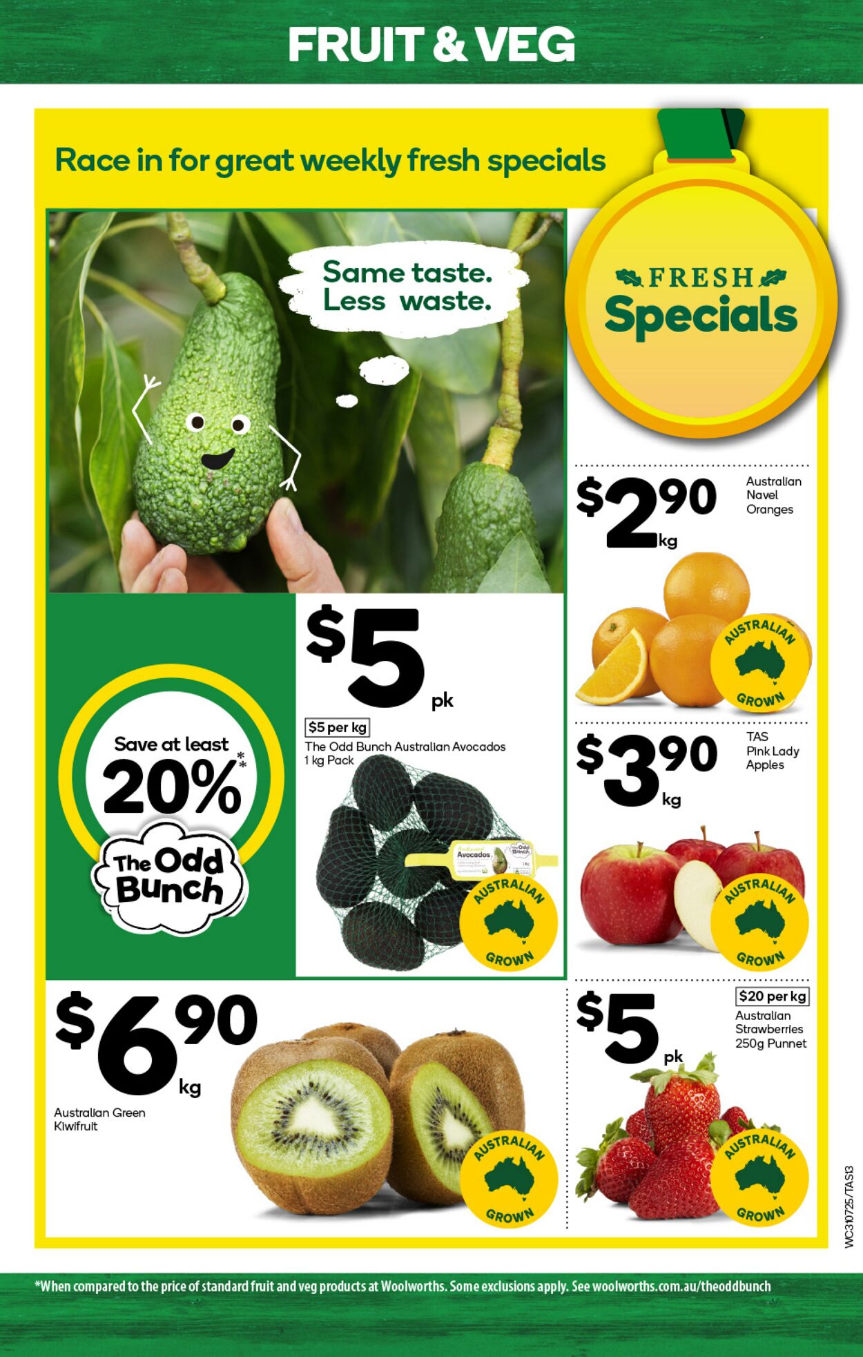 Catalogue Woolworths 31.07.2024 - 06.08.2024