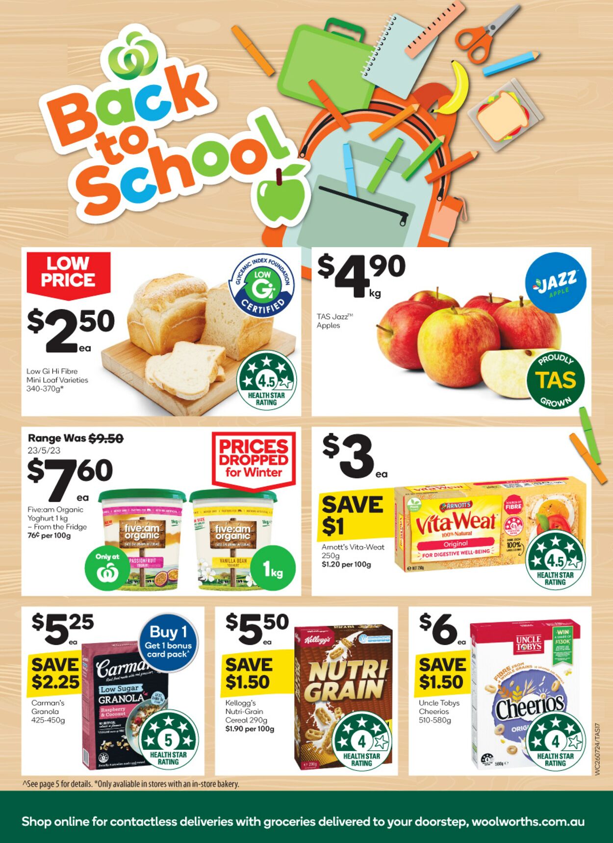 Catalogue Woolworths 26.07.2023 - 01.08.2023