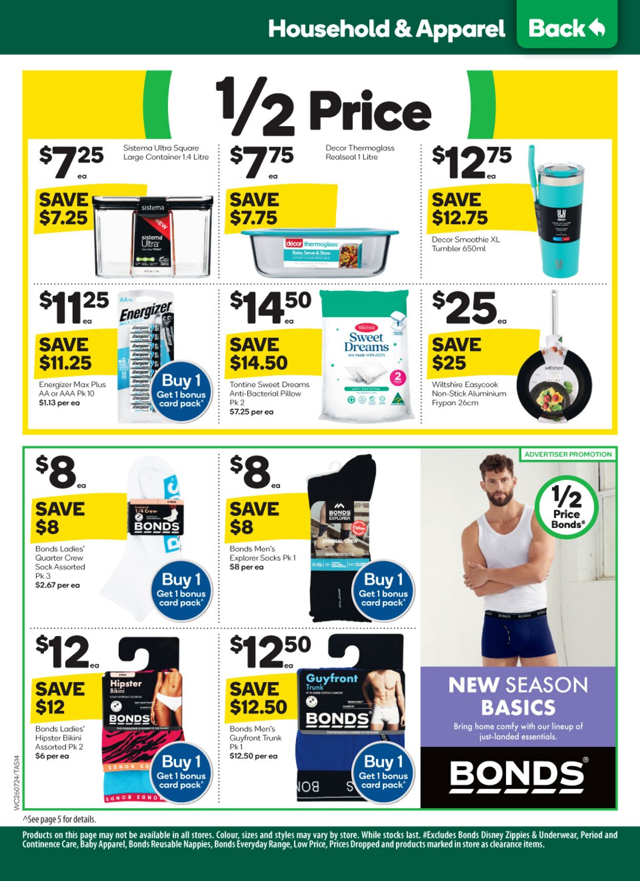 Catalogue Woolworths 26.07.2023 - 01.08.2023