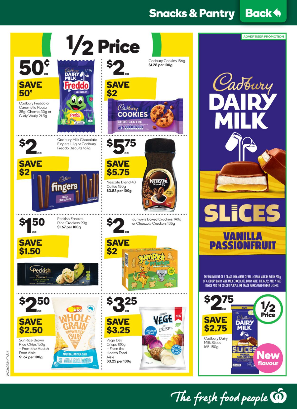 Catalogue Woolworths 26.07.2023 - 01.08.2023