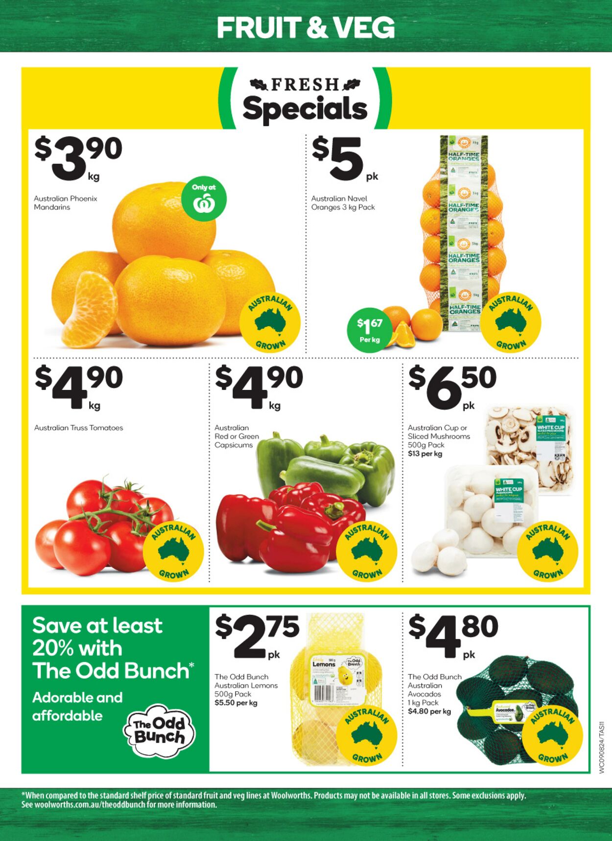 Catalogue Woolworths 09.08.2023 - 15.08.2023