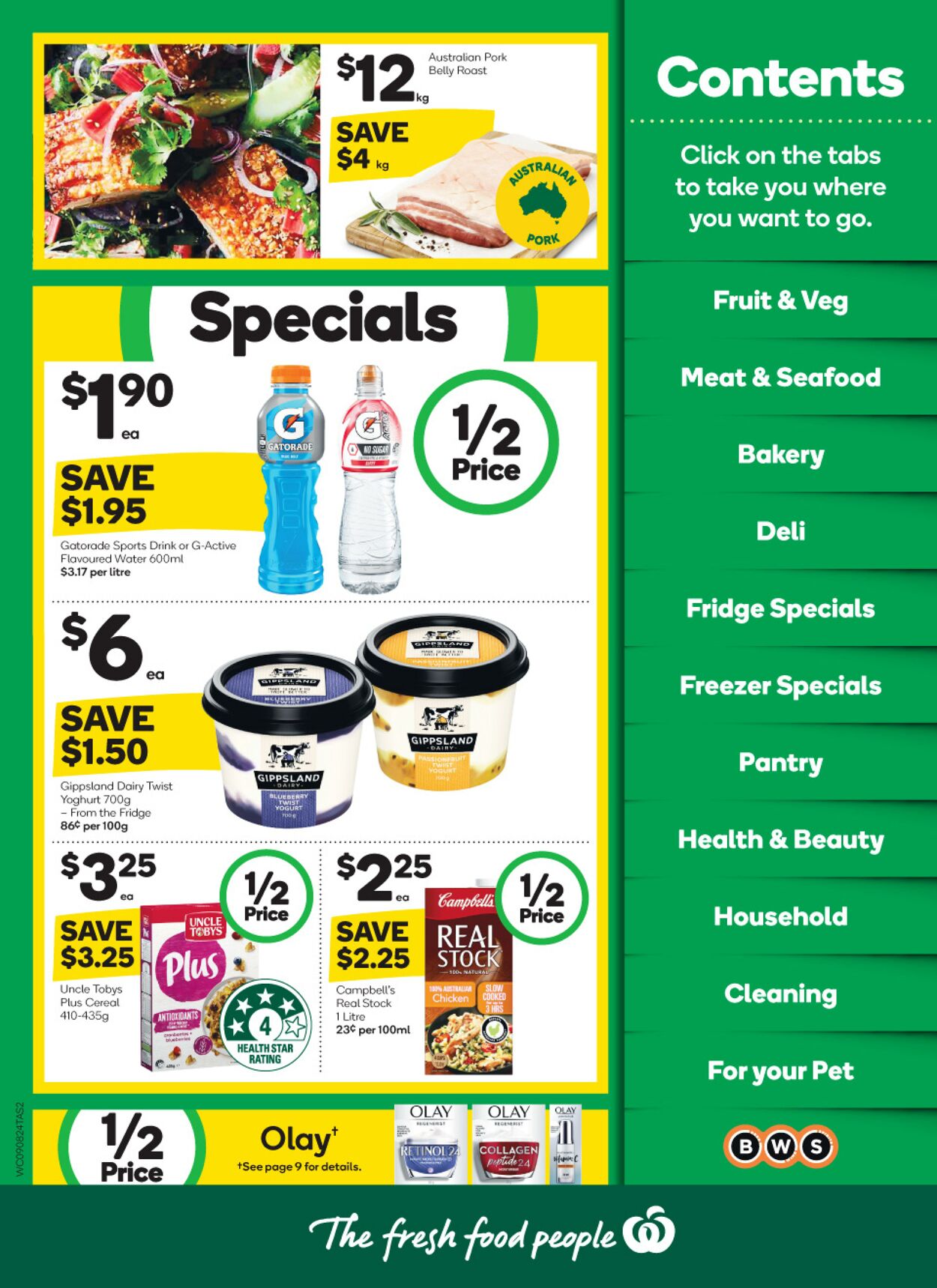 Catalogue Woolworths 09.08.2023 - 15.08.2023