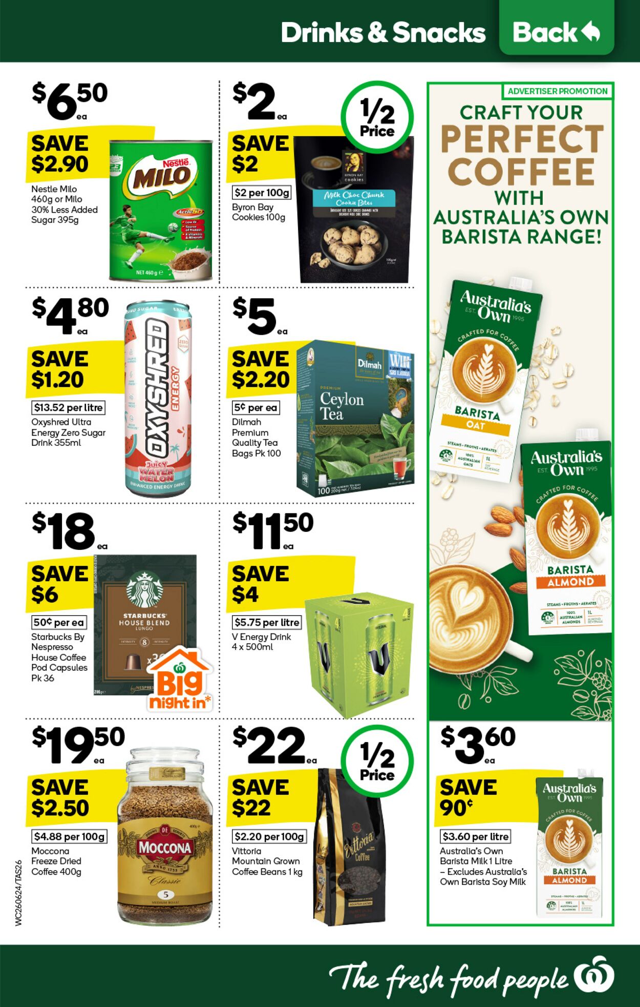 Catalogue Woolworths 26.06.2024 - 02.07.2024