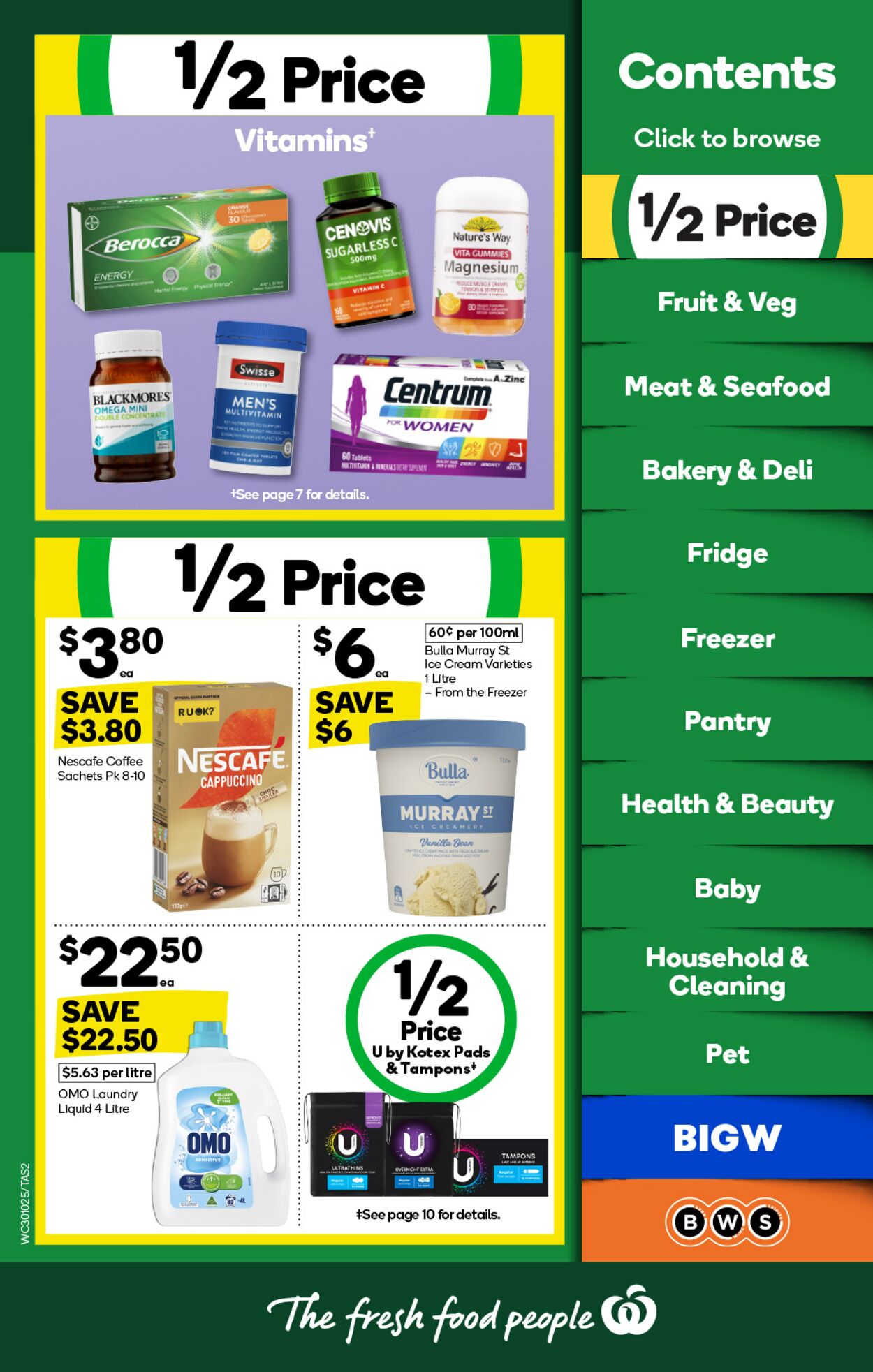 Catalogue Woolworths 30.10.2024 - 05.11.2024