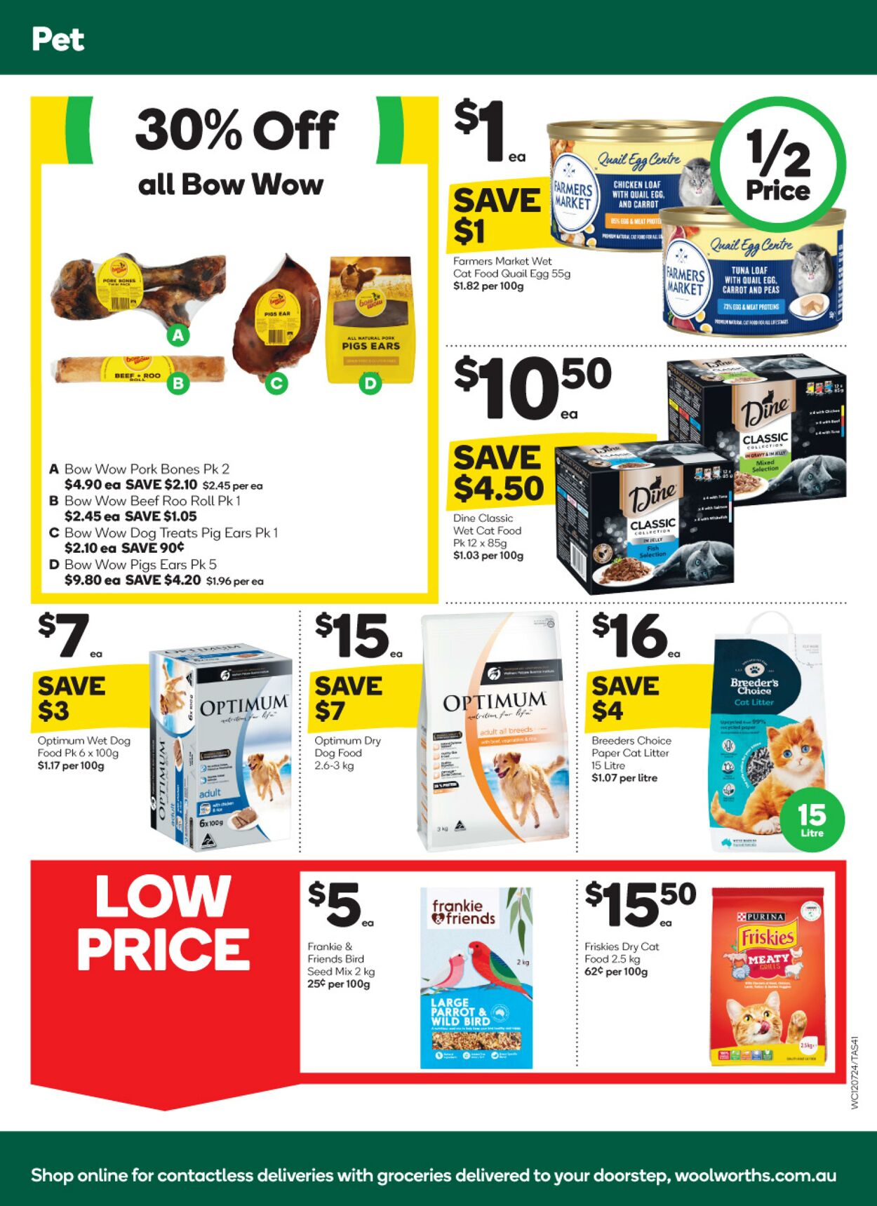 Catalogue Woolworths 12.07.2023 - 18.07.2023