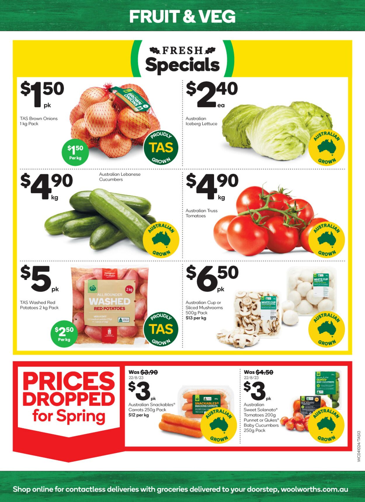 Catalogue Woolworths 04.10.2023 - 10.10.2023