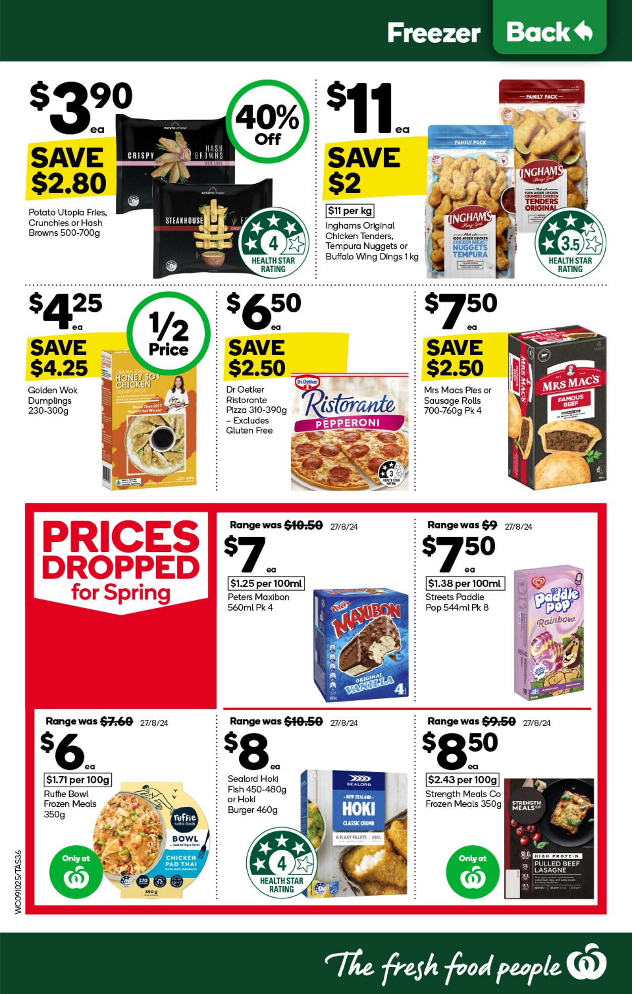 Catalogue Woolworths 09.10.2024 - 15.10.2024