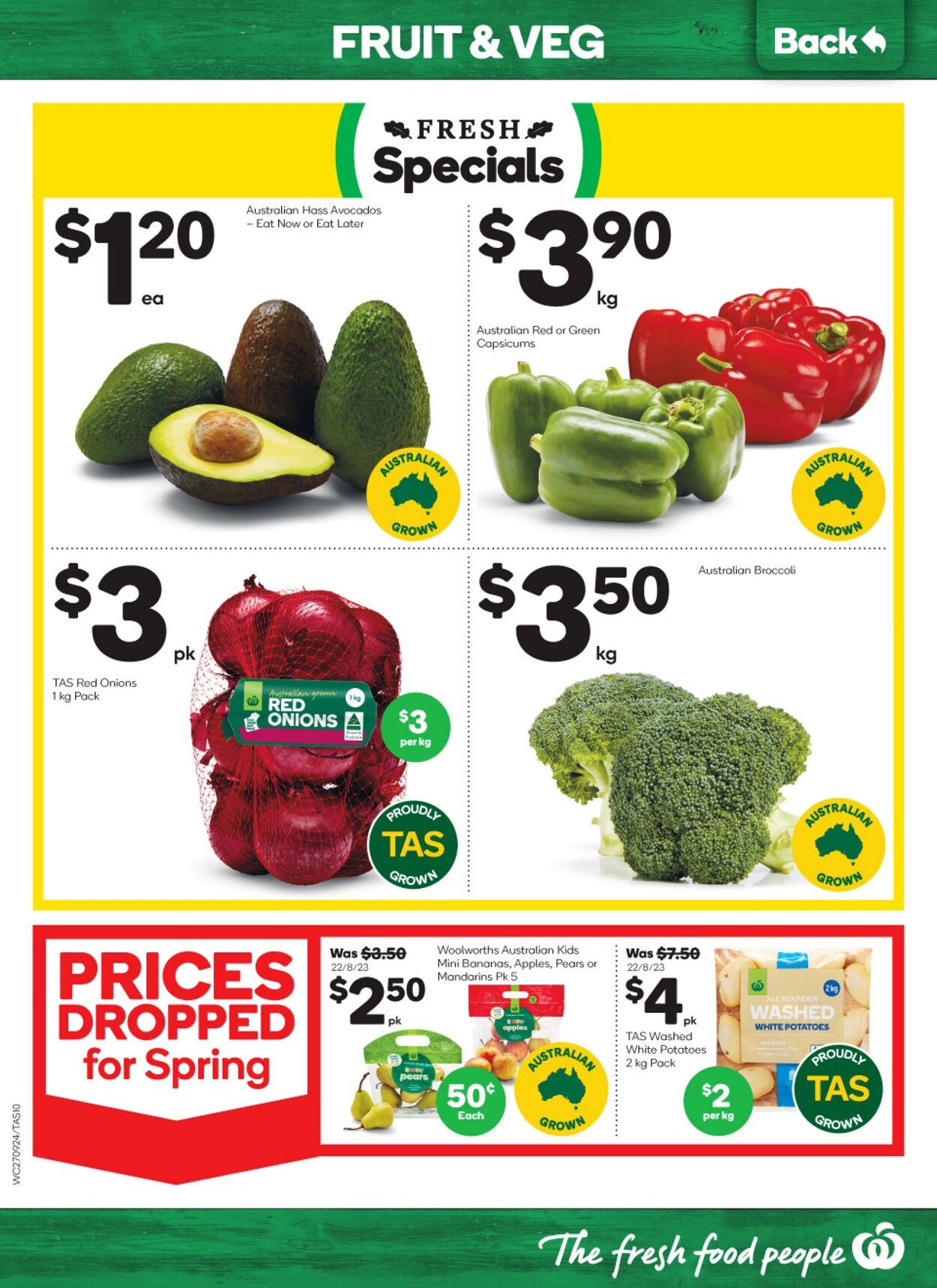 Catalogue Woolworths 27.09.2023 - 03.10.2023