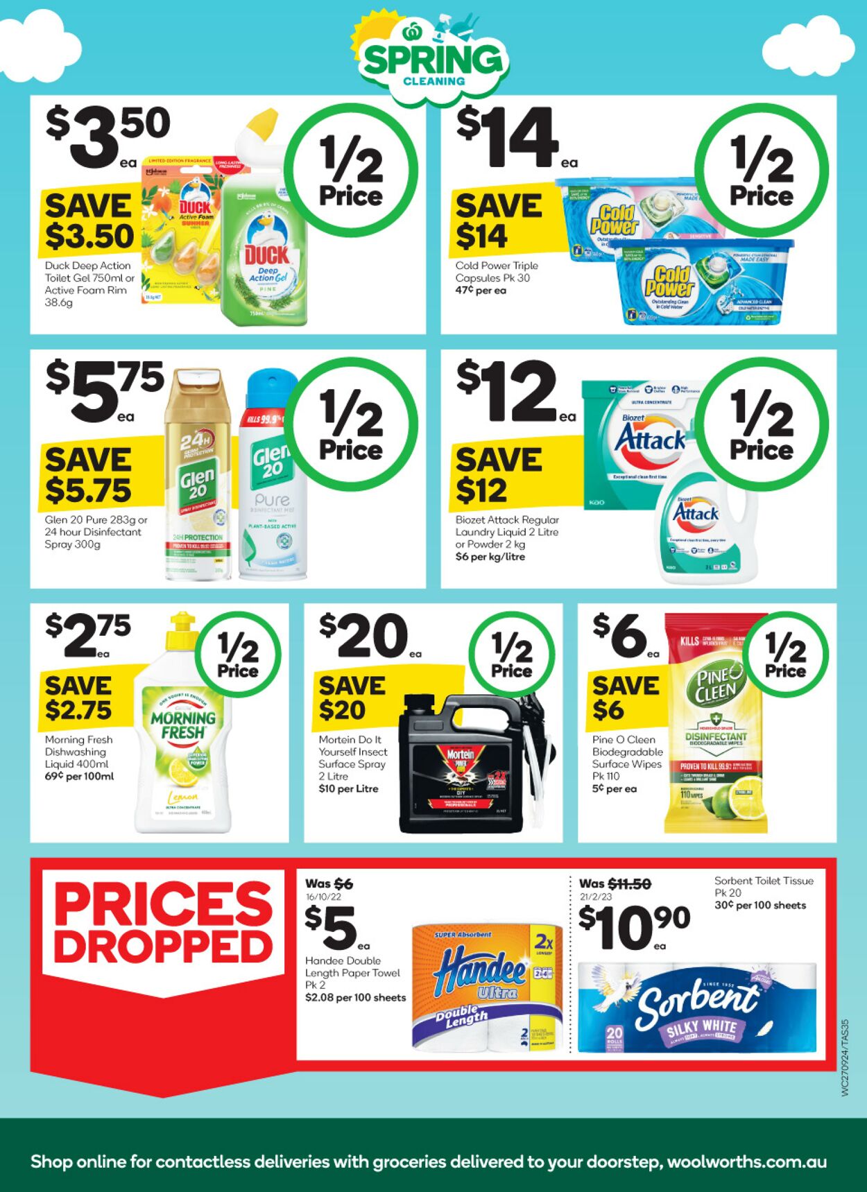 Catalogue Woolworths 27.09.2023 - 03.10.2023