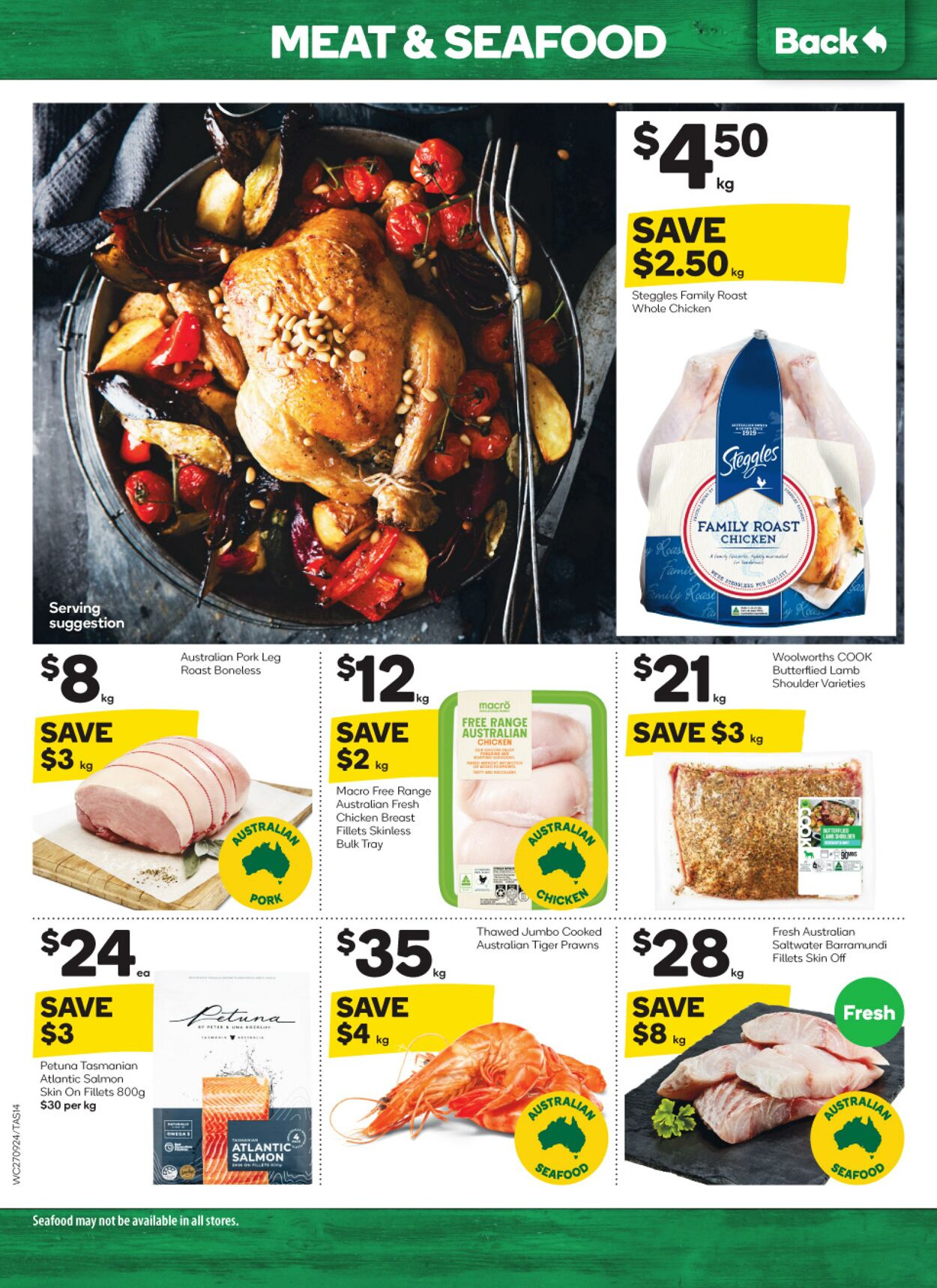 Catalogue Woolworths 27.09.2023 - 03.10.2023