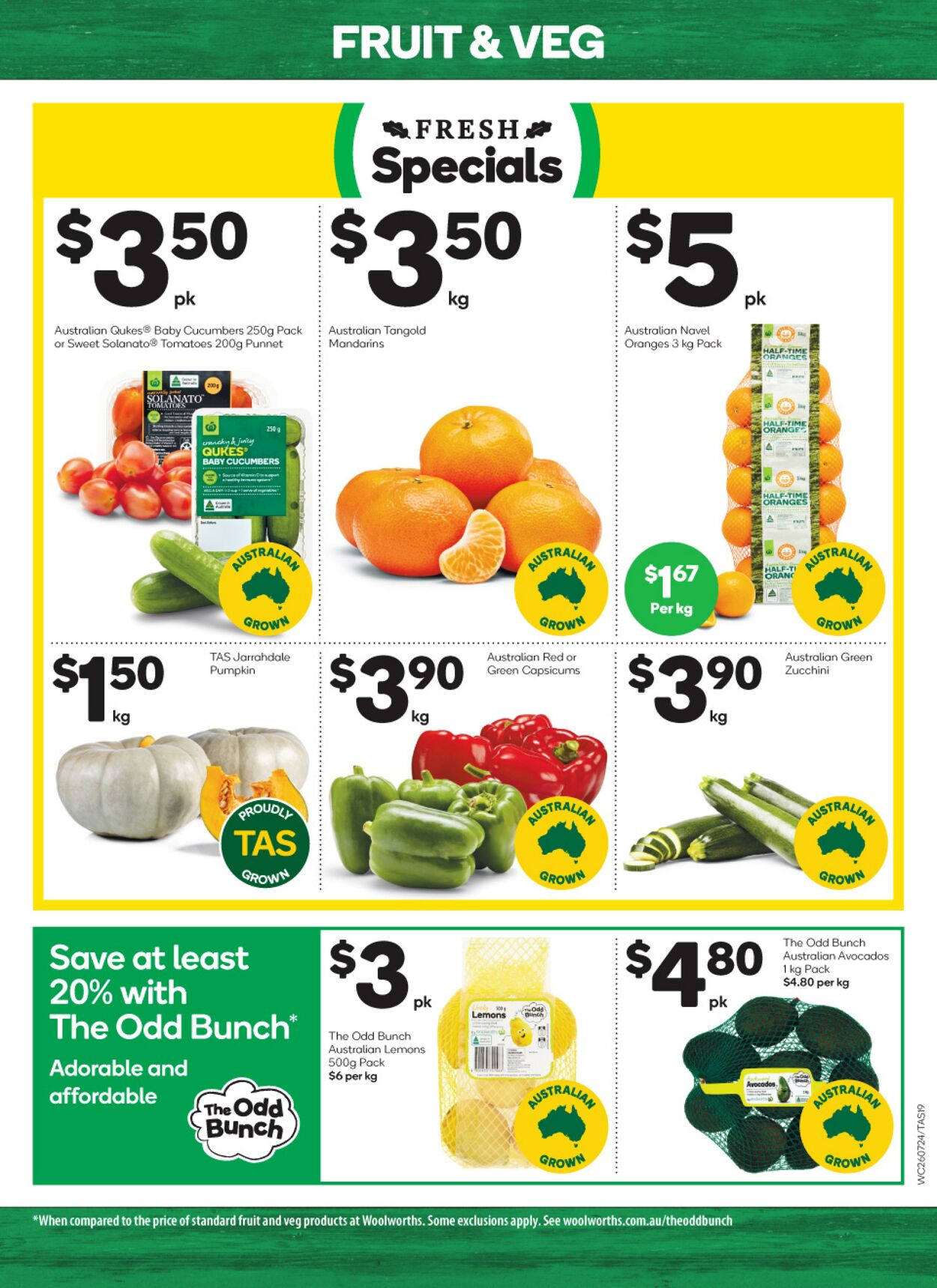 Catalogue Woolworths 26.07.2023 - 01.08.2023