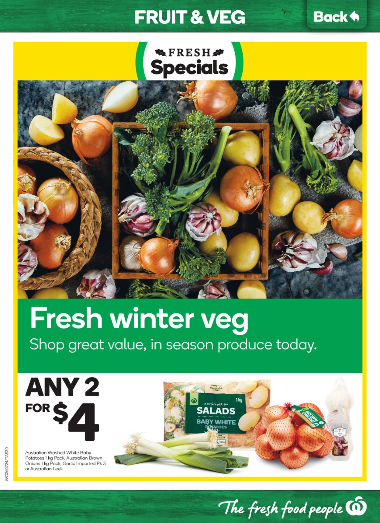 Catalogue Woolworths 26.07.2023 - 01.08.2023