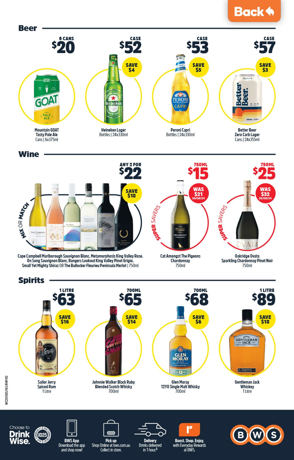 Catalogue Woolworths 25.09.2024 - 01.10.2024