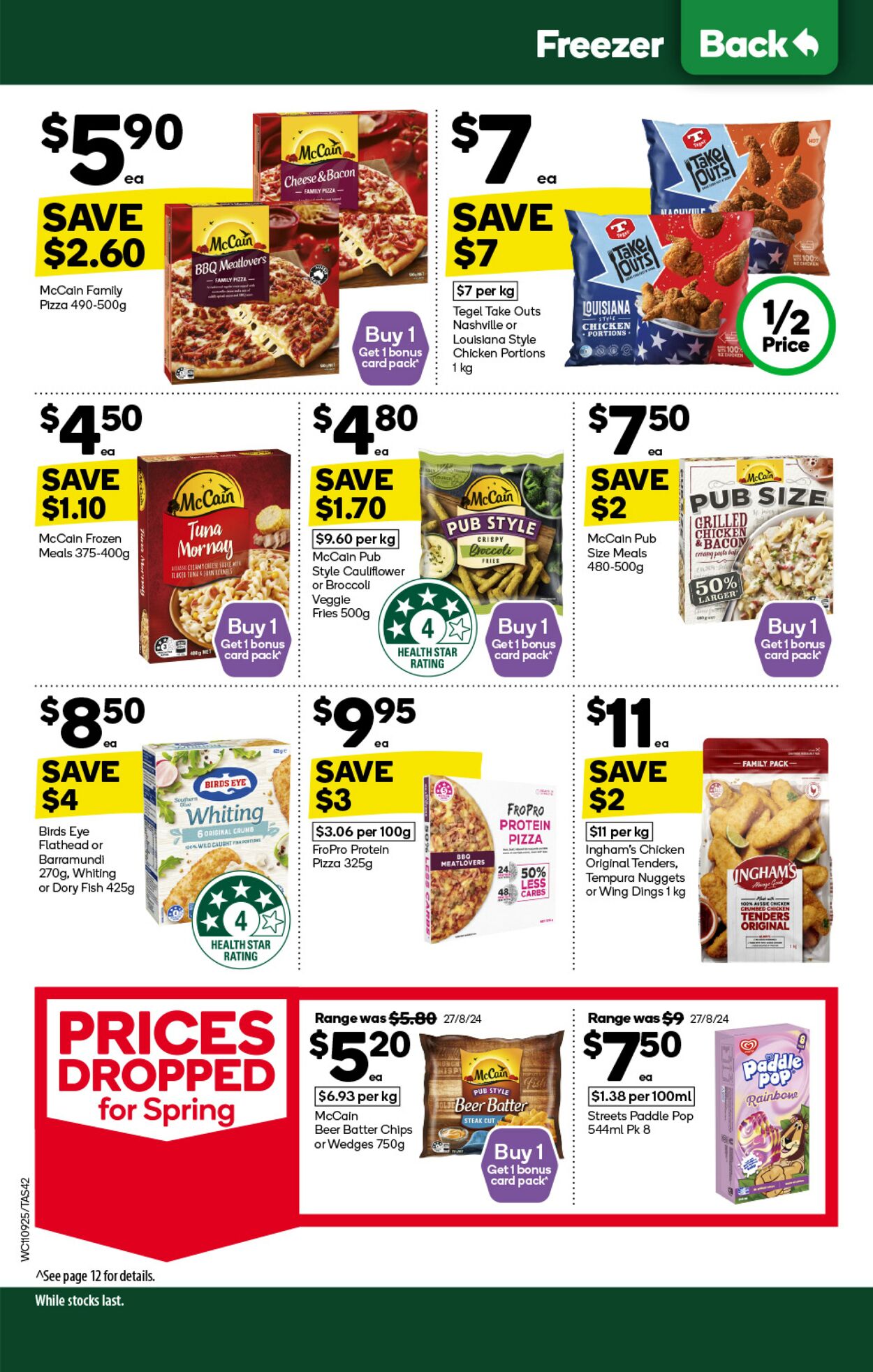 Catalogue Woolworths 11.09.2024 - 17.09.2024