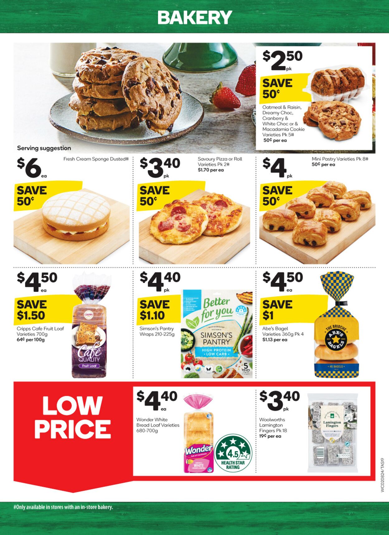 Catalogue Woolworths 02.08.2023 - 08.08.2023