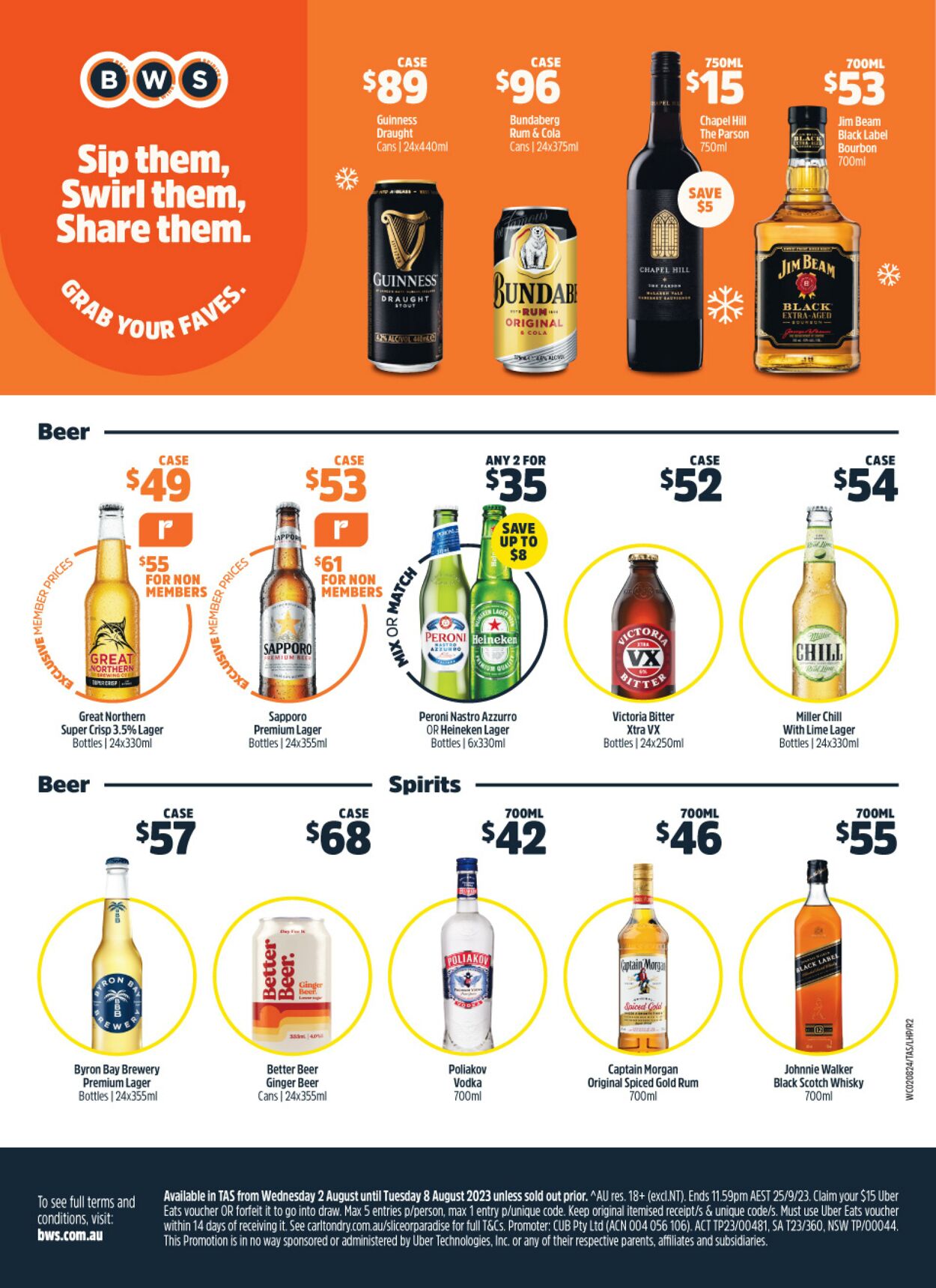 Catalogue Woolworths 02.08.2023 - 08.08.2023