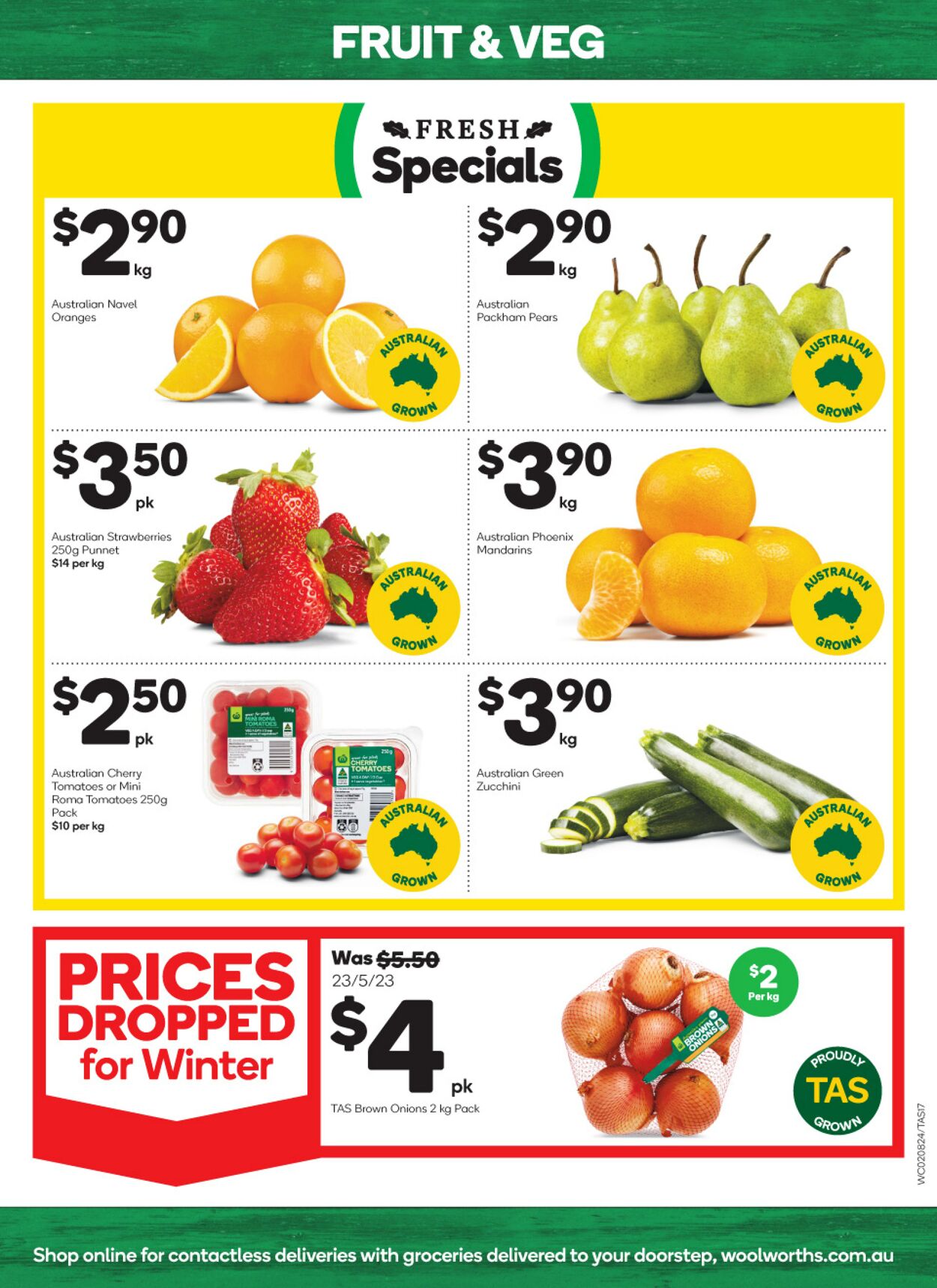 Catalogue Woolworths 02.08.2023 - 08.08.2023