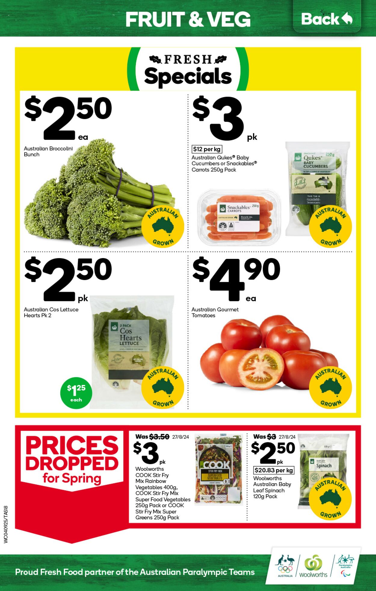 Catalogue Woolworths 04.09.2024 - 10.09.2024