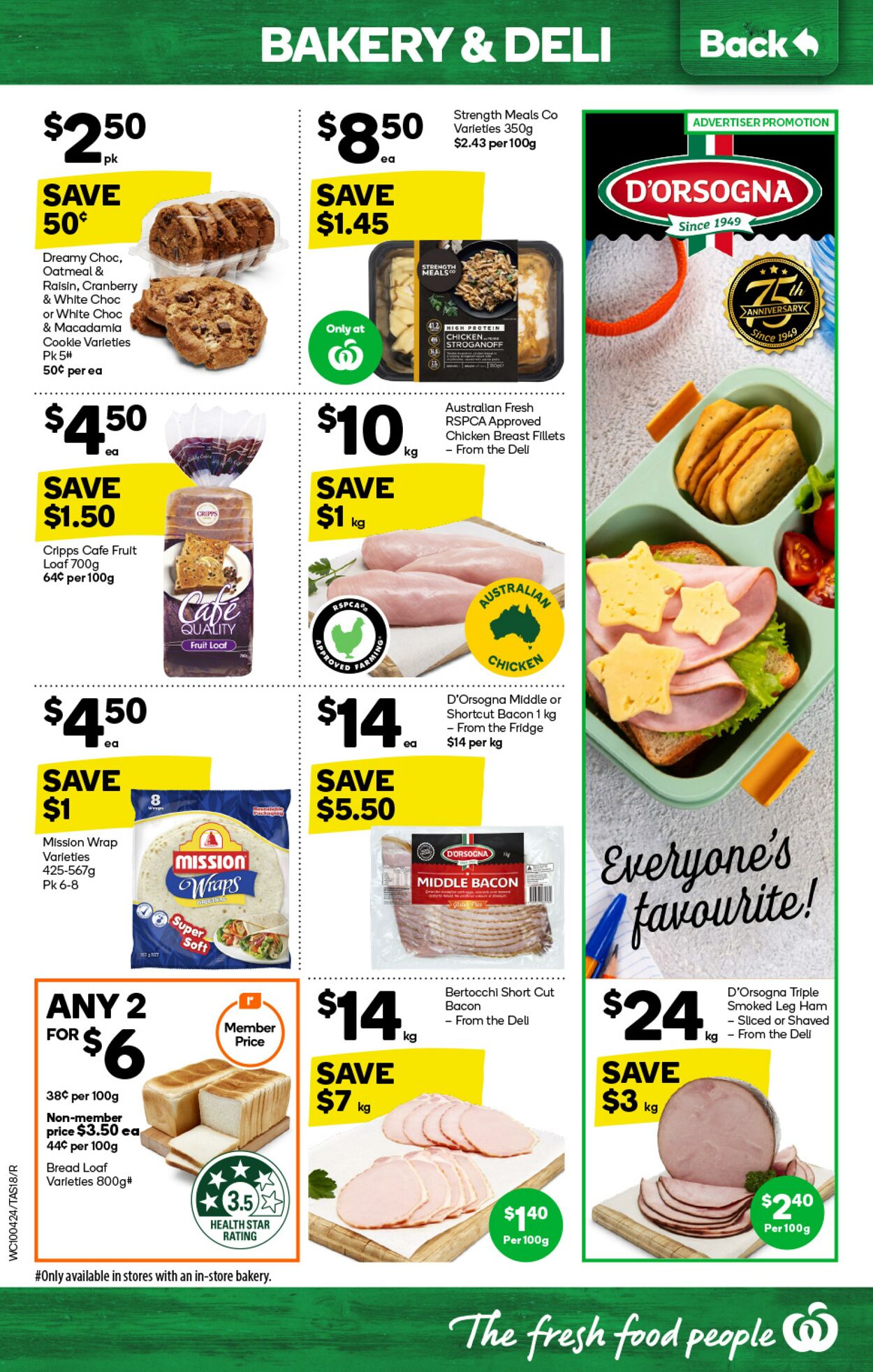 Catalogue Woolworths 10.04.2024 - 16.04.2024