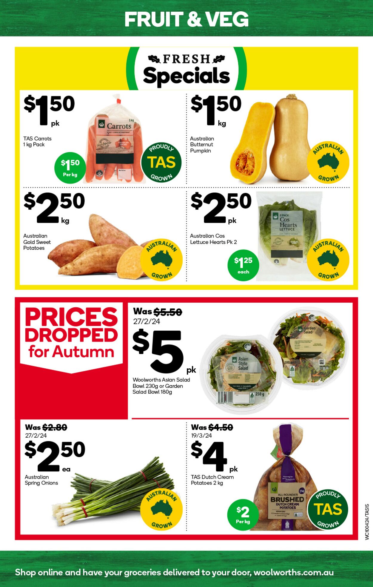 Catalogue Woolworths 10.04.2024 - 16.04.2024