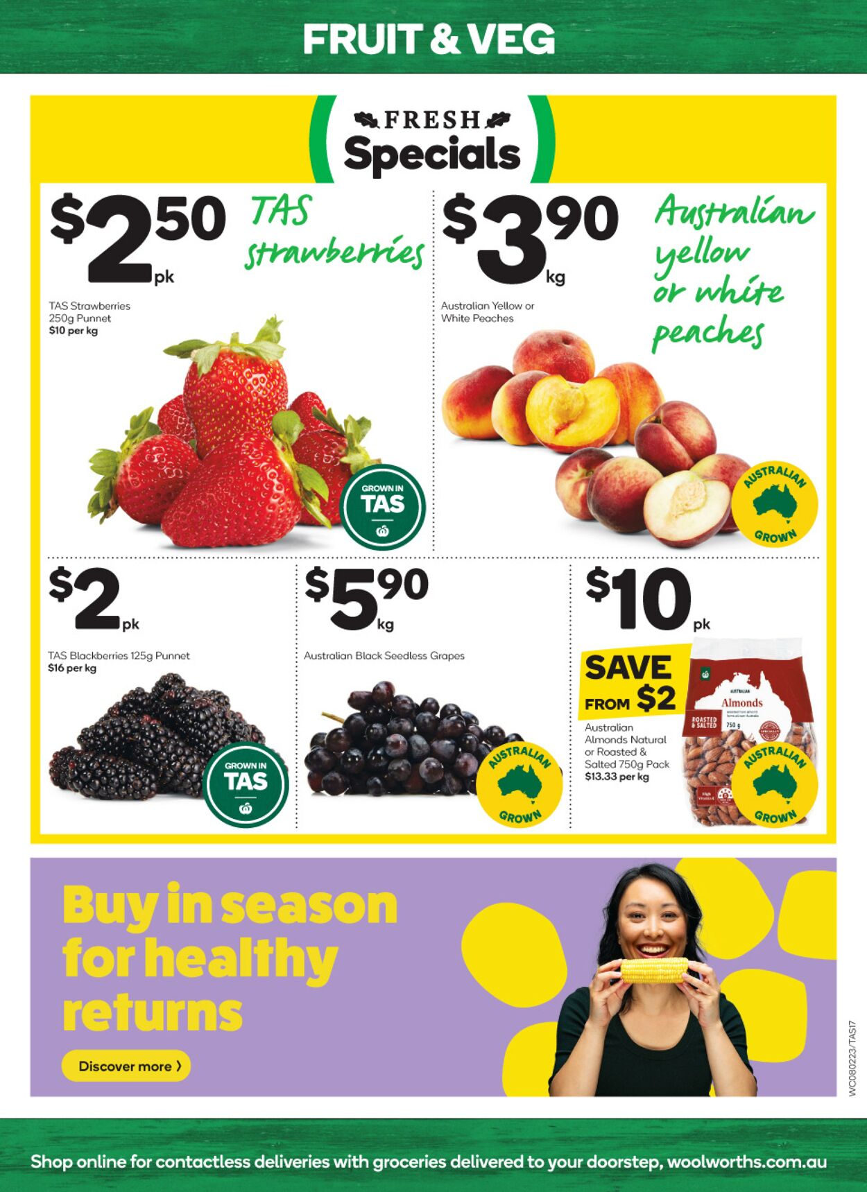 Catalogue Woolworths 08.02.2023 - 14.02.2023