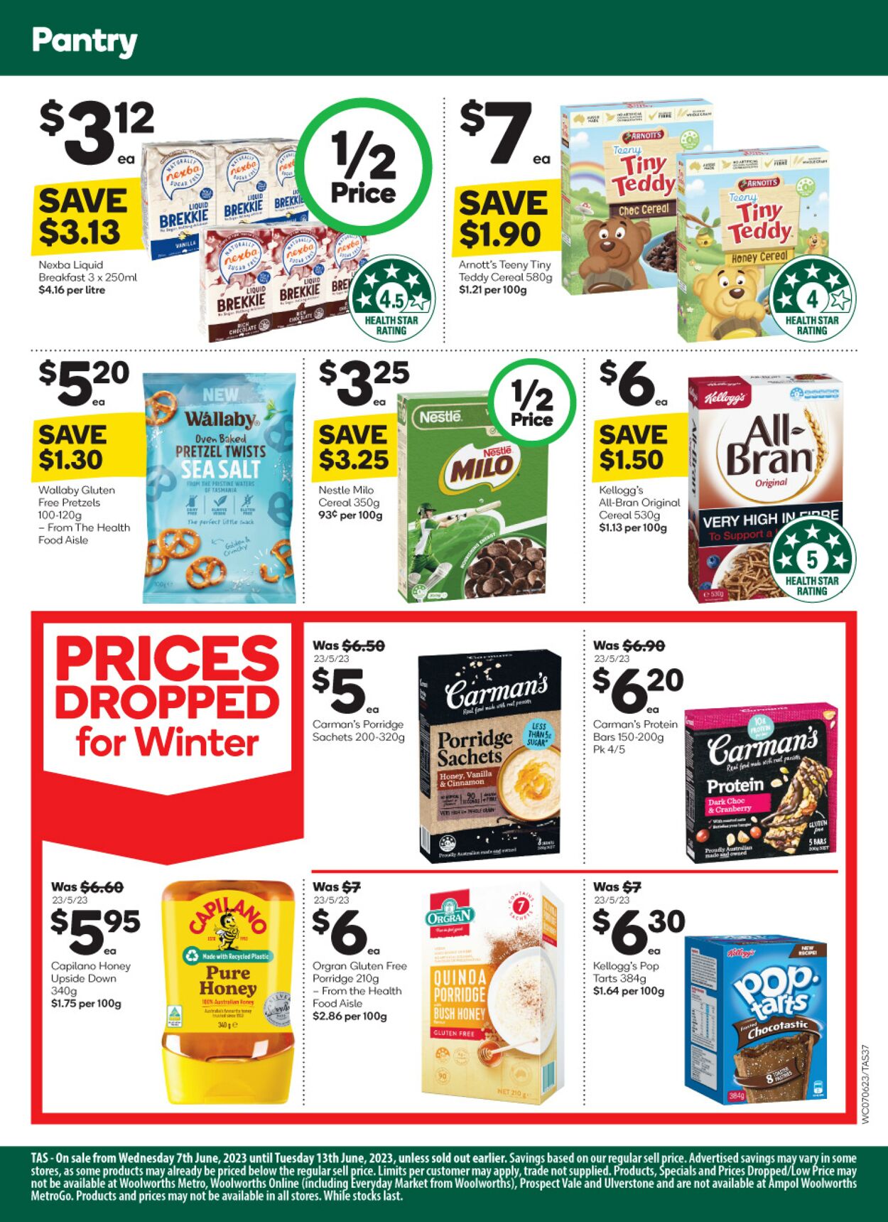 Catalogue Woolworths 07.06.2023 - 13.06.2023