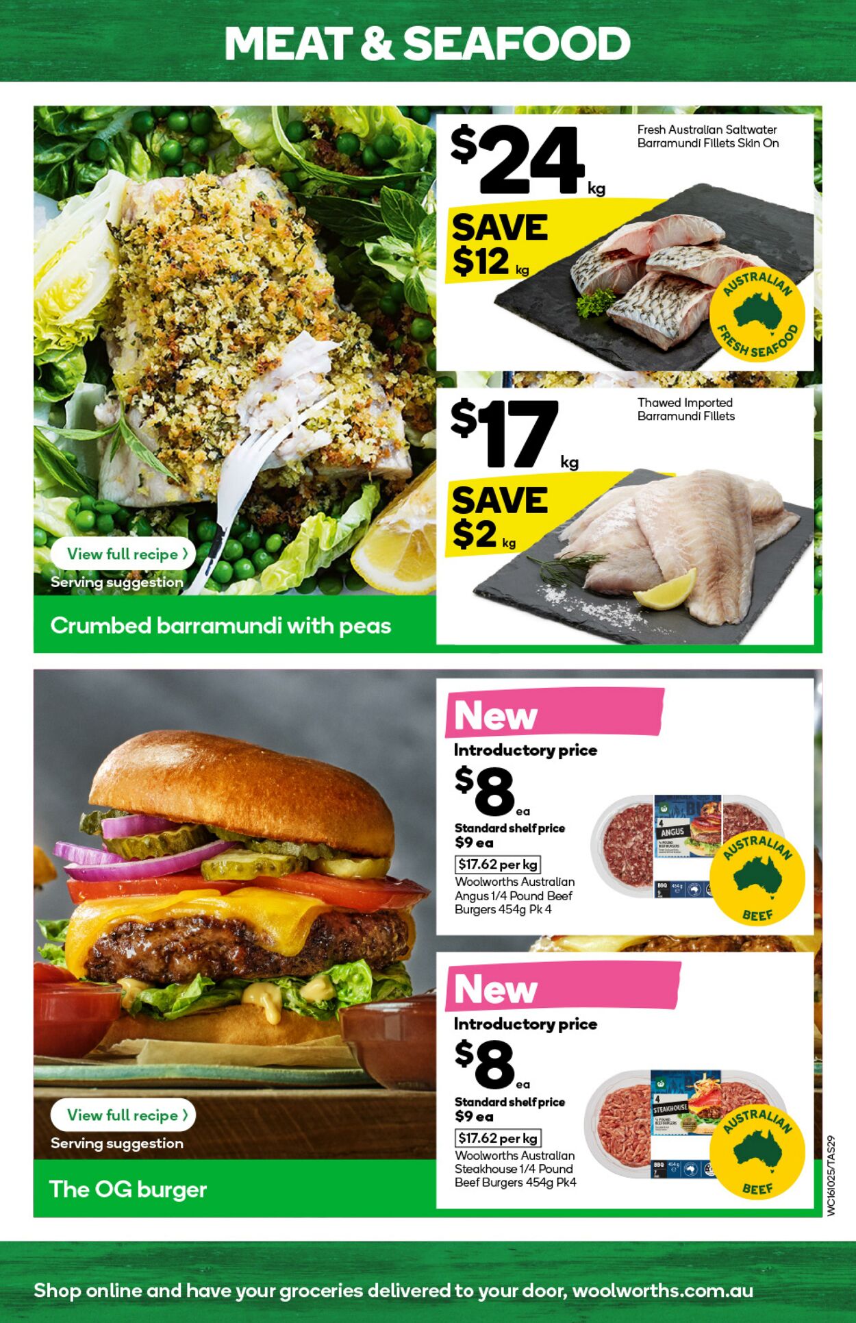 Catalogue Woolworths 16.10.2024 - 22.10.2024