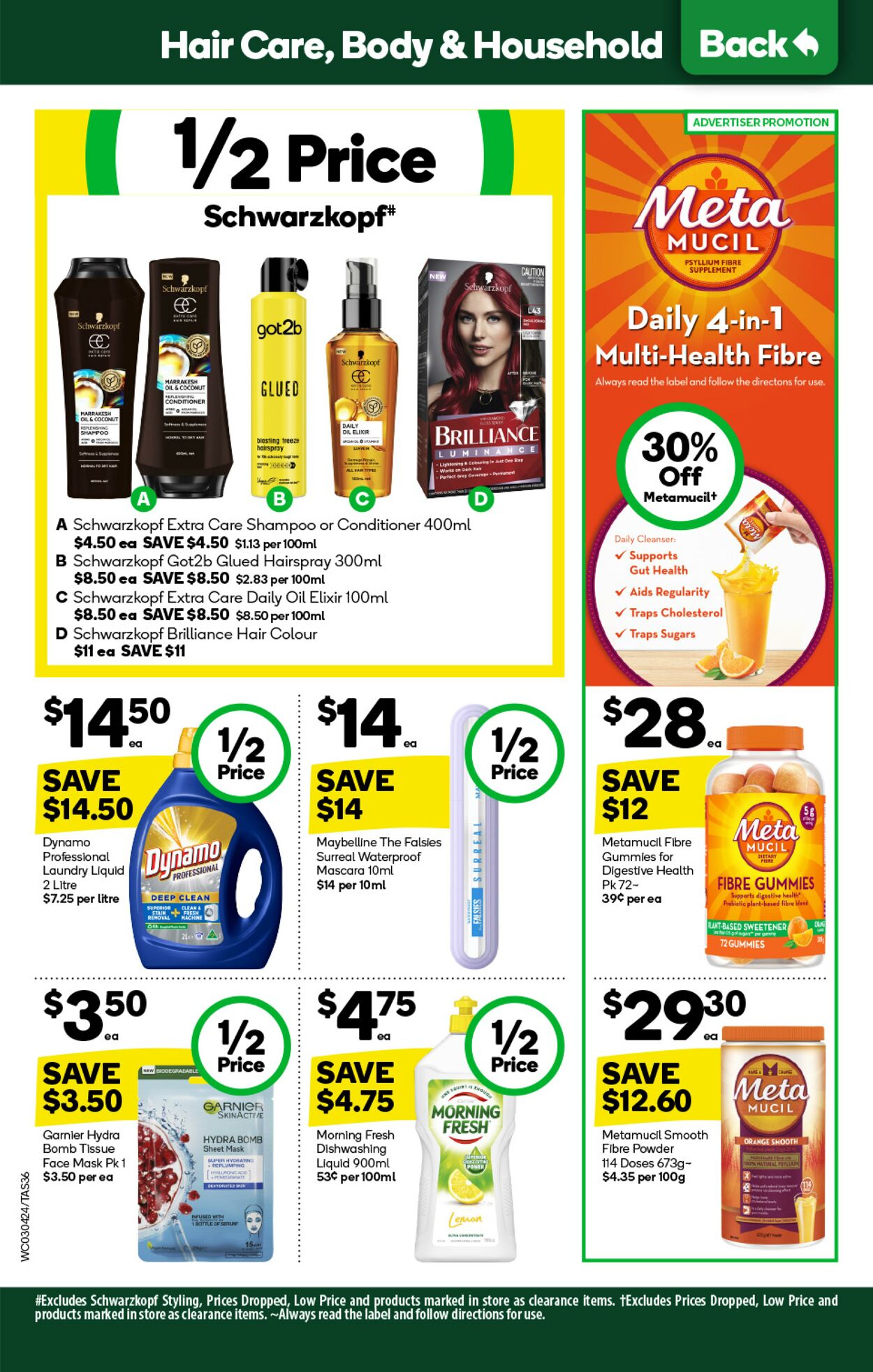 Catalogue Woolworths 03.04.2024 - 09.04.2024