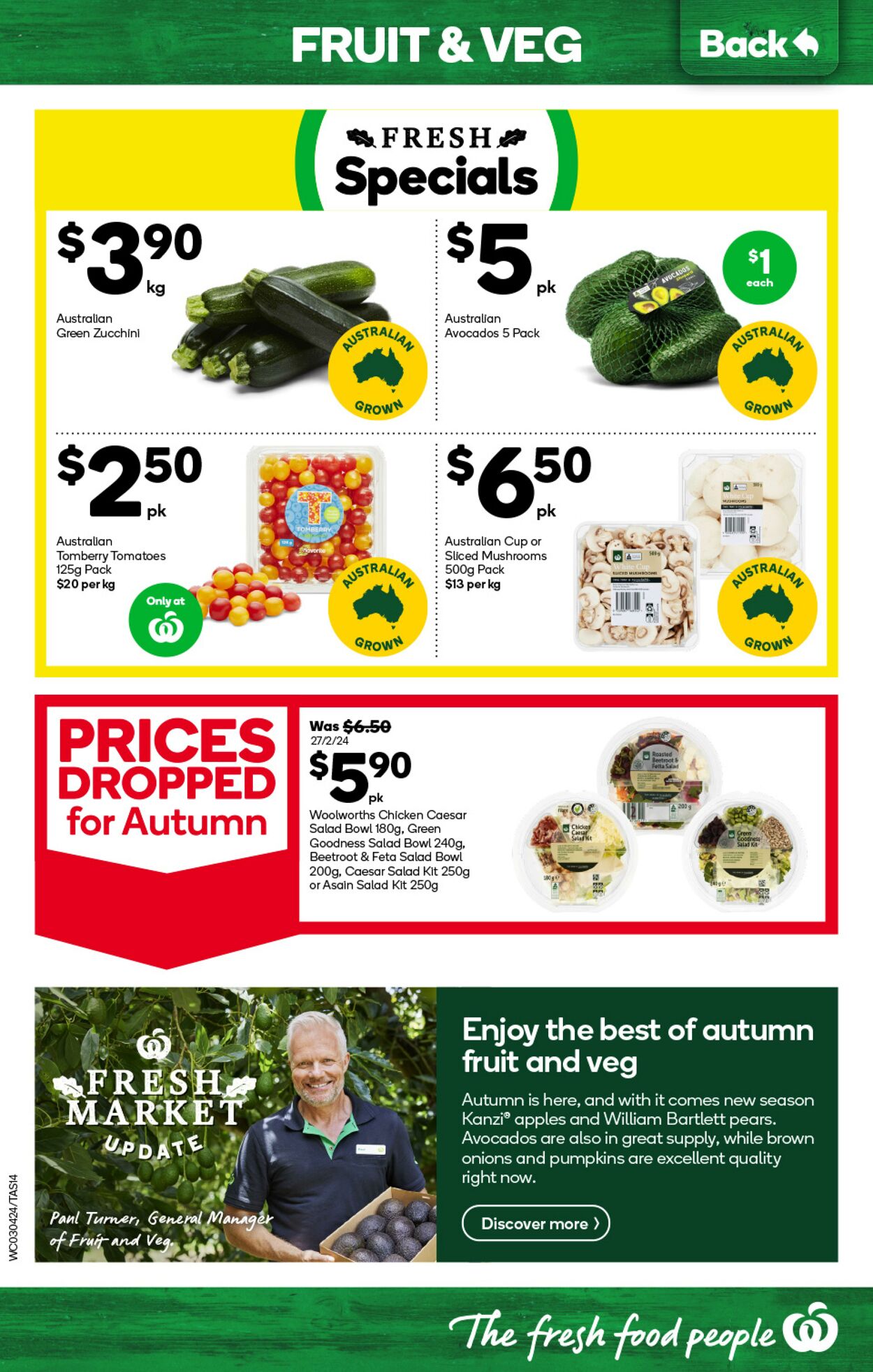 Catalogue Woolworths 03.04.2024 - 09.04.2024