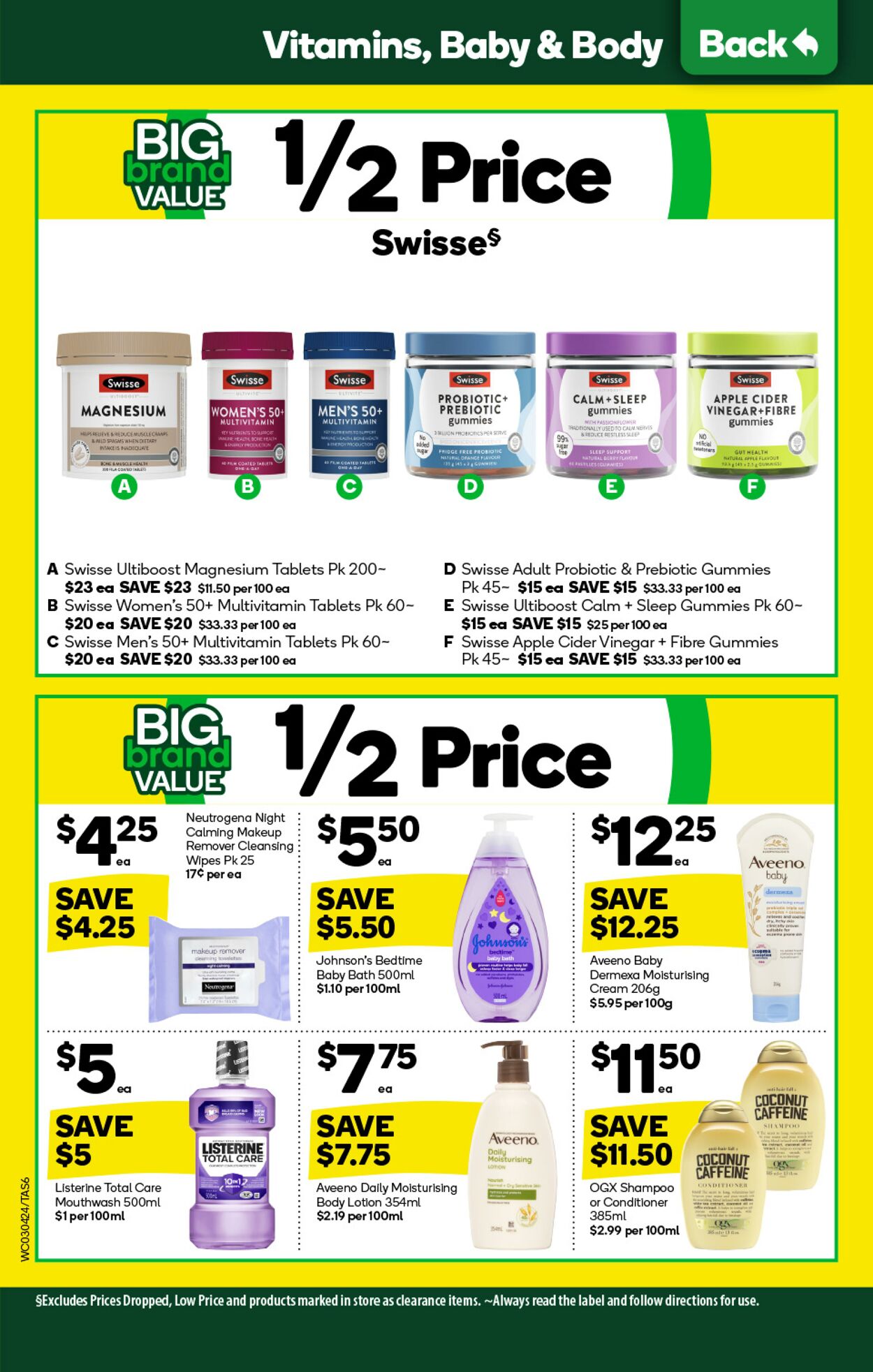 Catalogue Woolworths 03.04.2024 - 09.04.2024