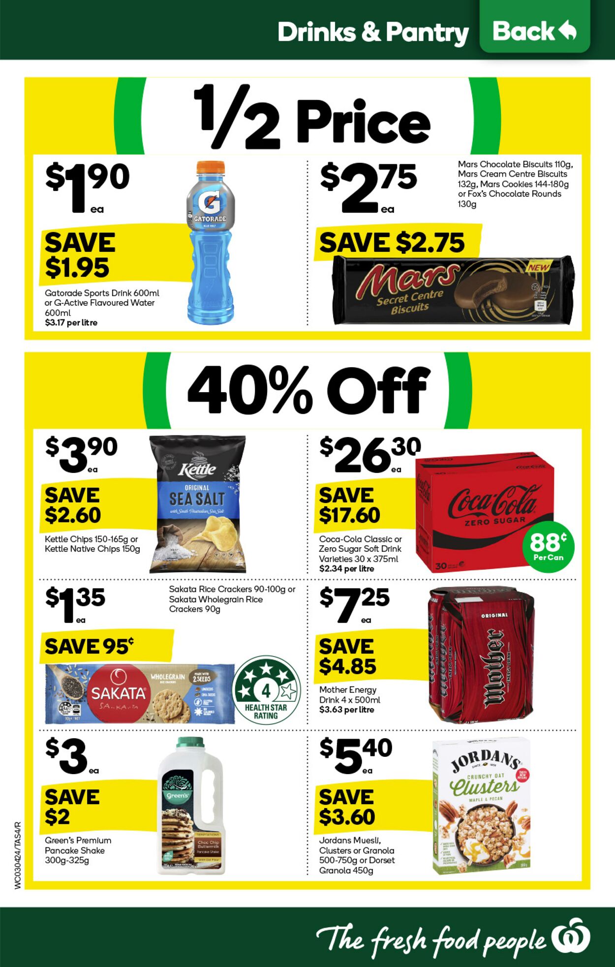 Catalogue Woolworths 03.04.2024 - 09.04.2024