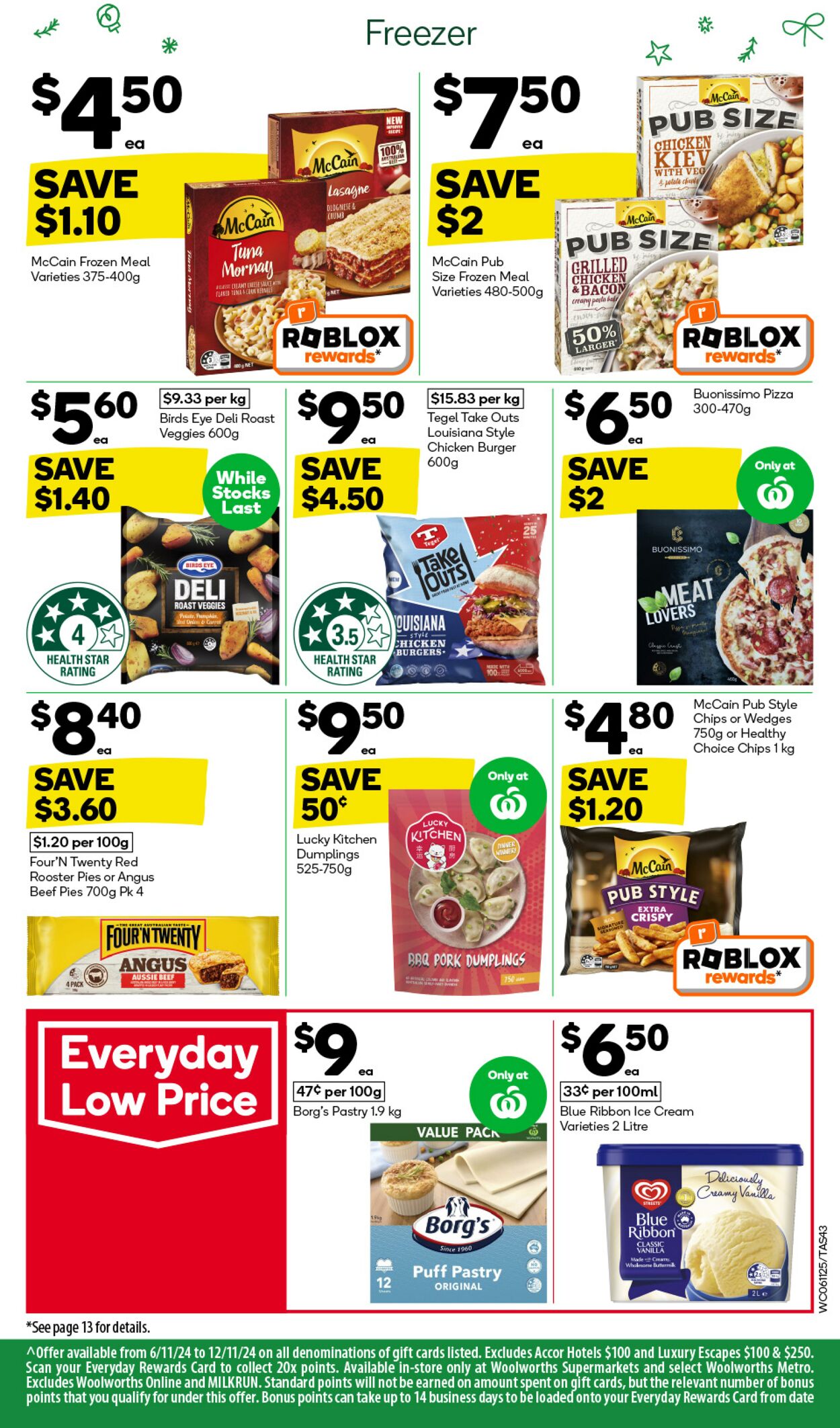 Catalogue Woolworths 06.11.2024 - 12.11.2024