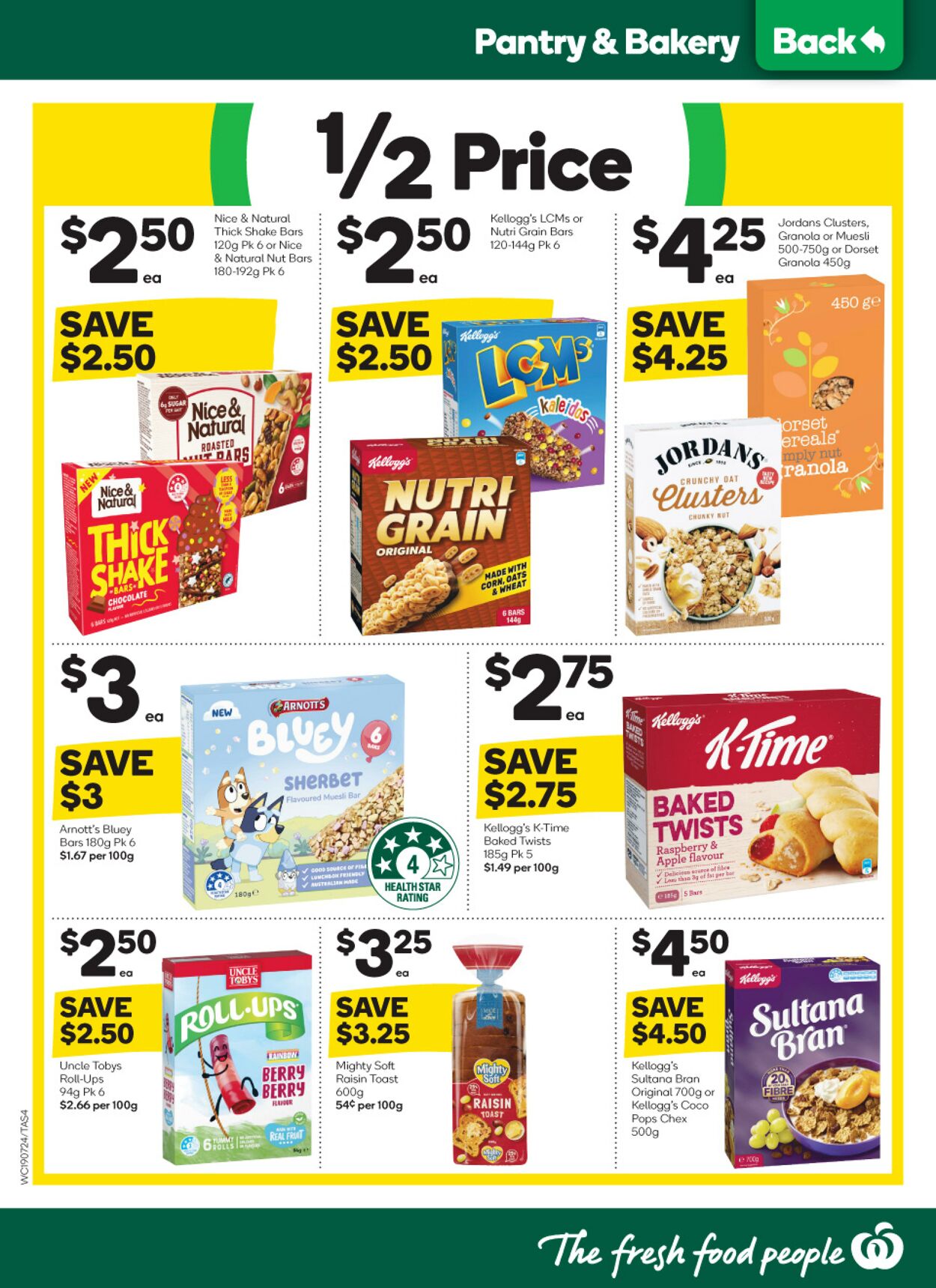 Catalogue Woolworths 19.07.2023 - 25.07.2023