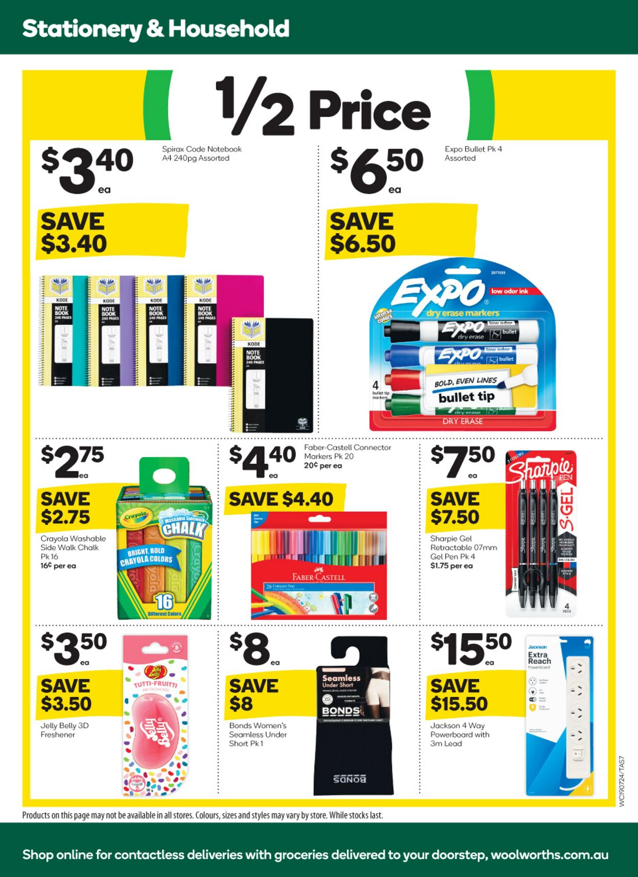 Catalogue Woolworths 19.07.2023 - 25.07.2023