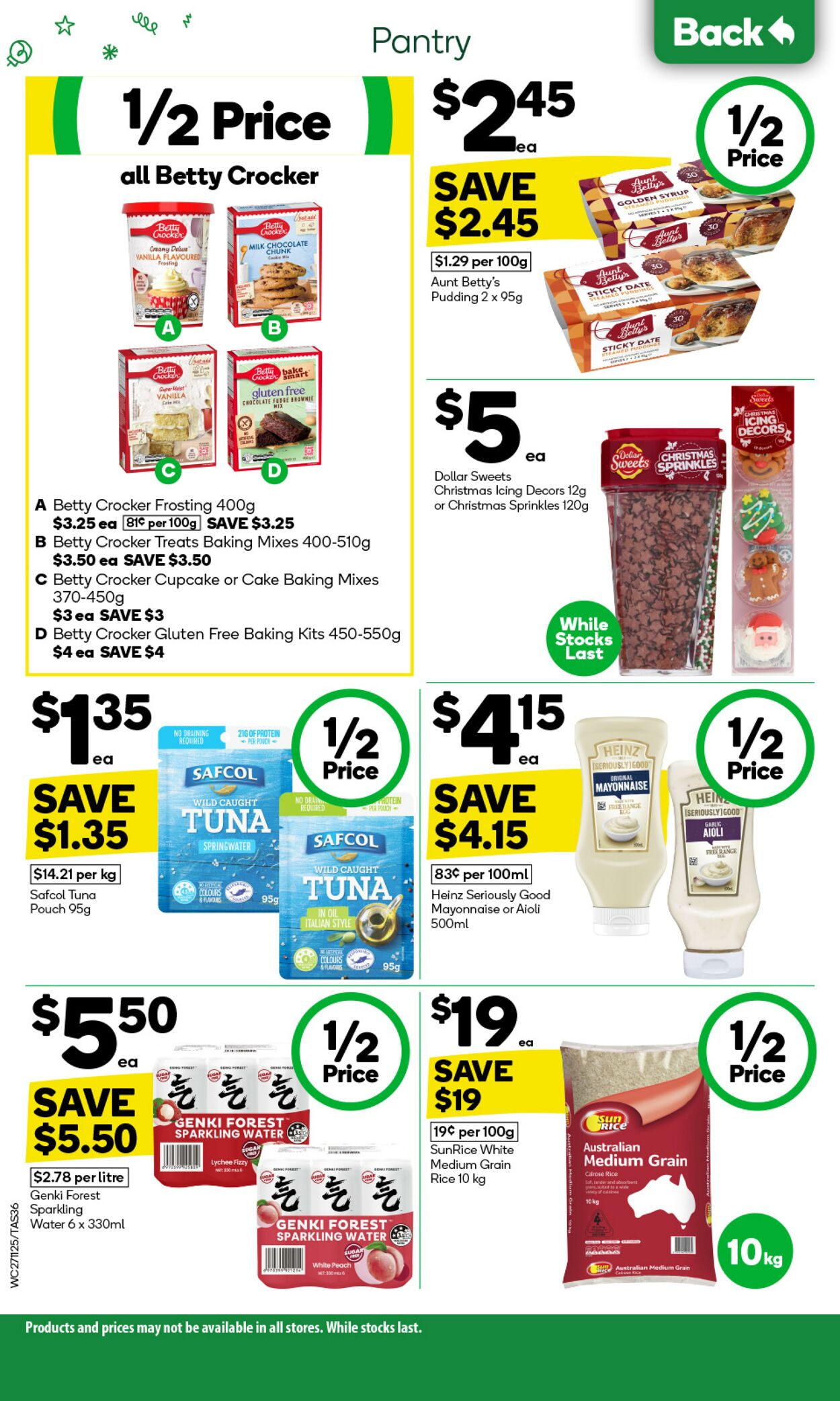 Catalogue Woolworths 27.11.2024 - 03.12.2024