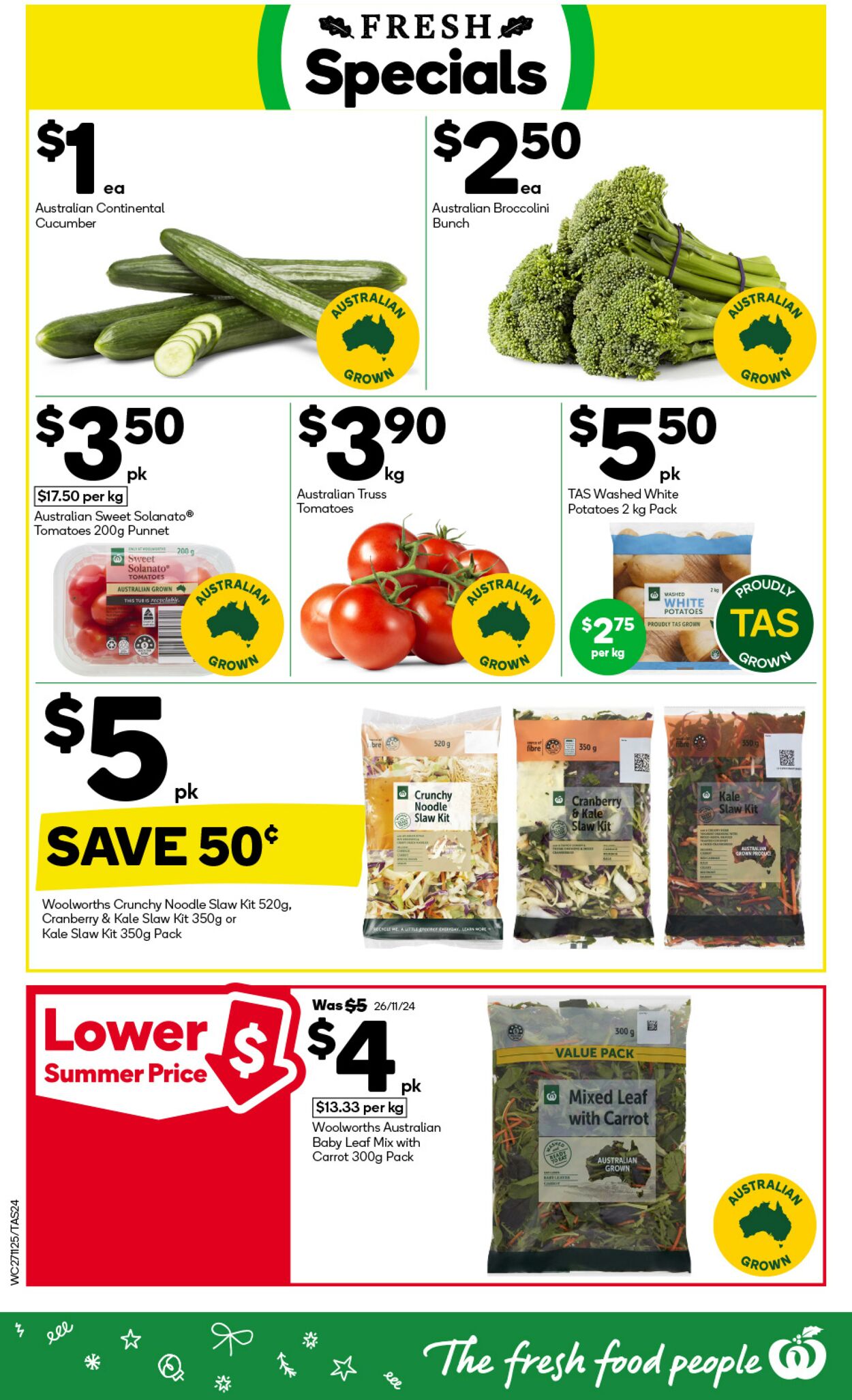 Catalogue Woolworths 27.11.2024 - 03.12.2024