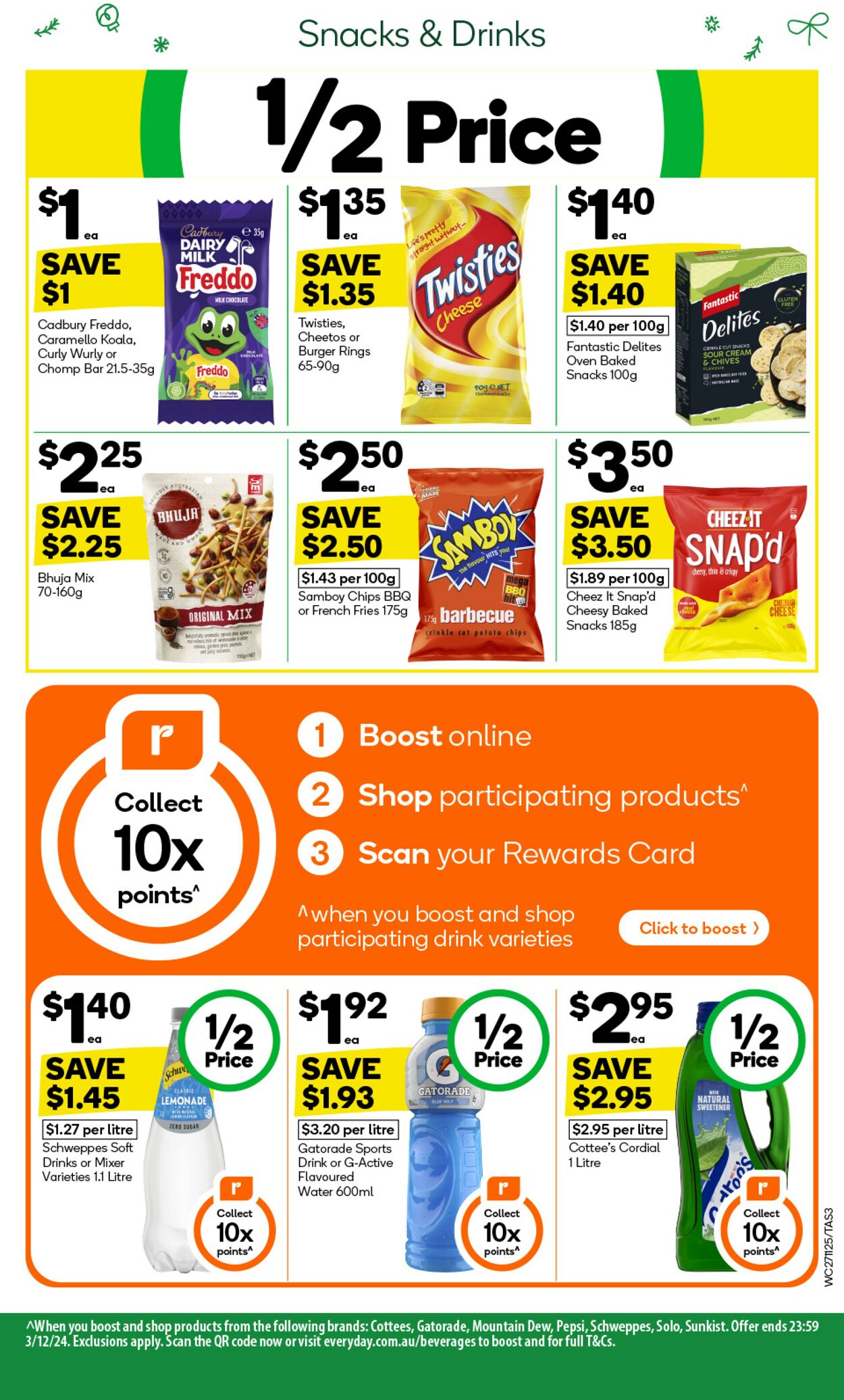 Catalogue Woolworths 27.11.2024 - 03.12.2024