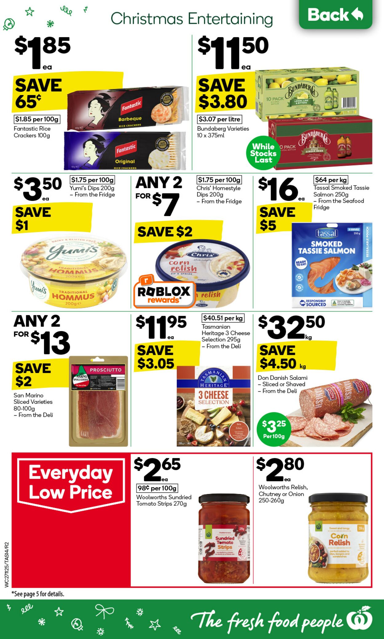 Catalogue Woolworths 27.11.2024 - 03.12.2024