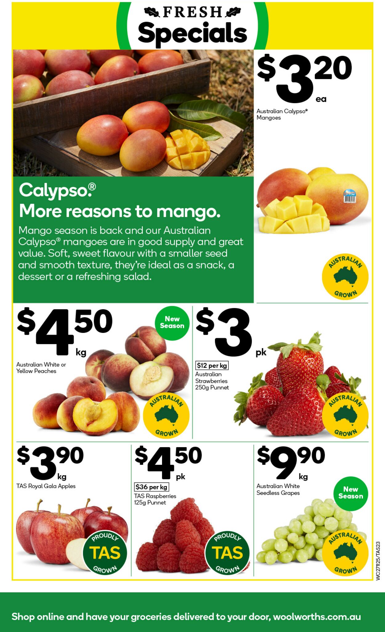 Catalogue Woolworths 27.11.2024 - 03.12.2024