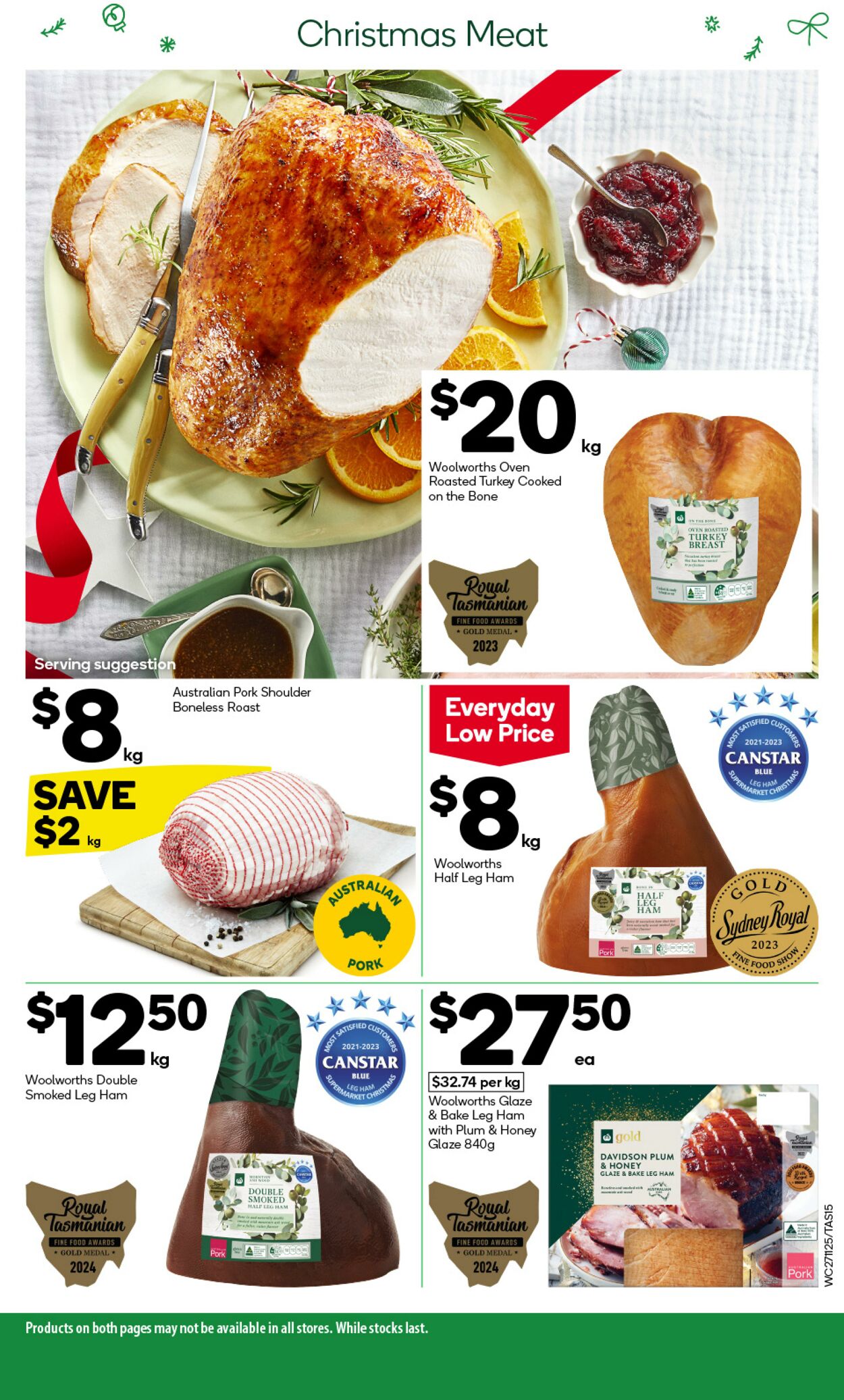 Catalogue Woolworths 27.11.2024 - 03.12.2024