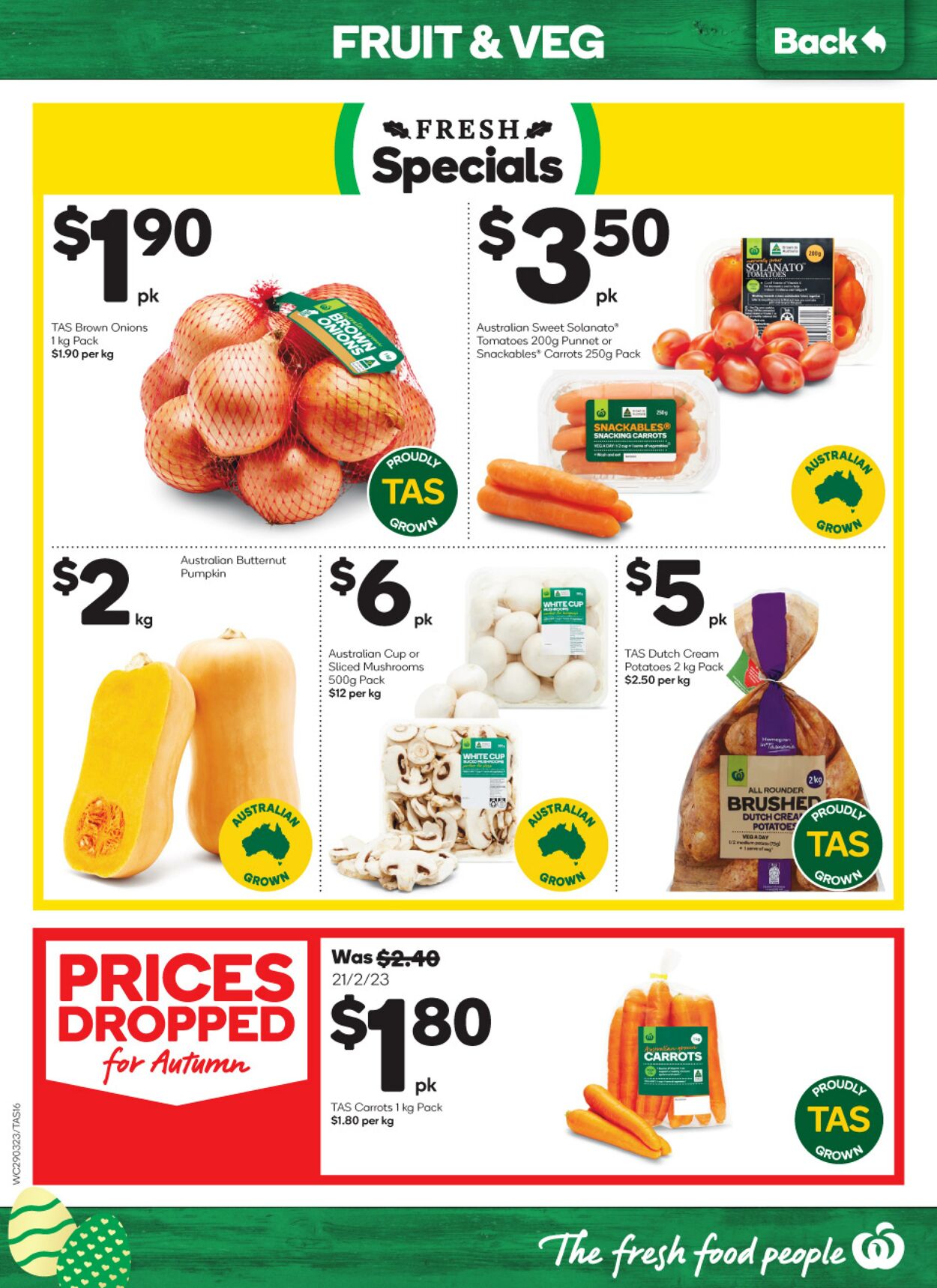 Catalogue Woolworths 29.03.2023 - 04.04.2023