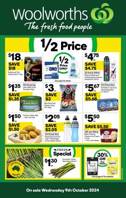 Catalogue Woolworths 09.10.2024 - 15.10.2024