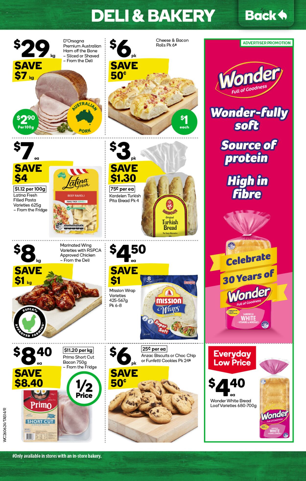 Catalogue Woolworths 26.06.2024 - 02.07.2024