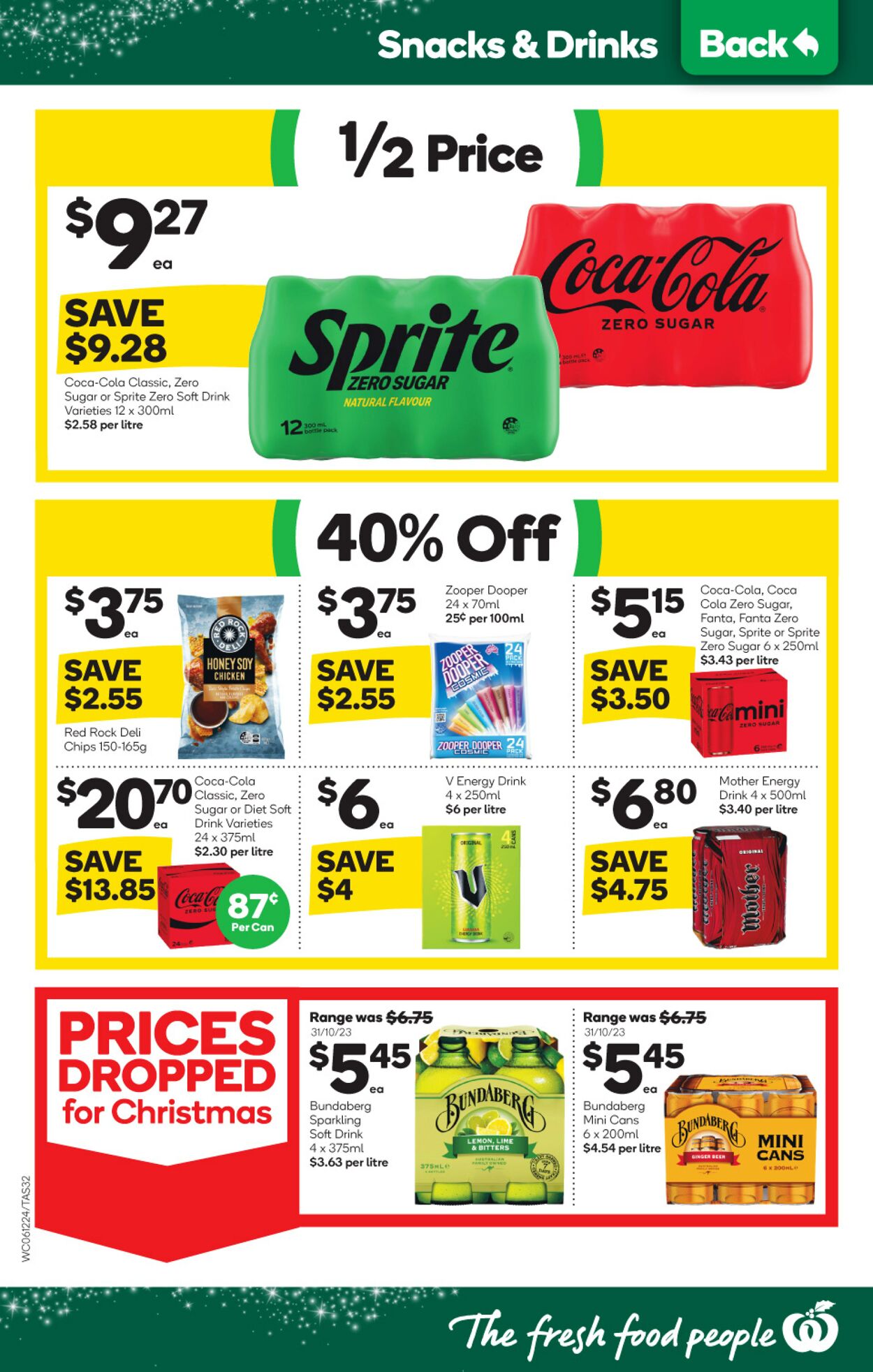 Catalogue Woolworths 06.12.2023 - 12.12.2023