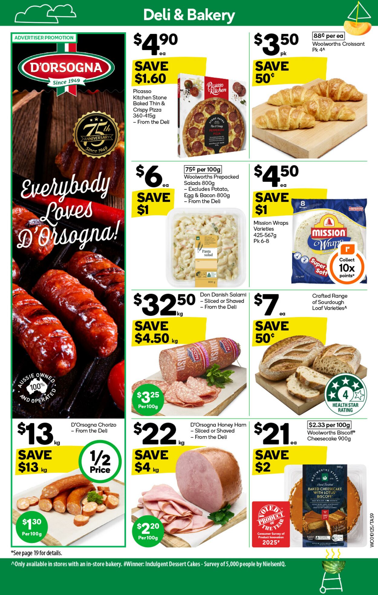 Catalogue Woolworths 01.01.2025 - 07.01.2025