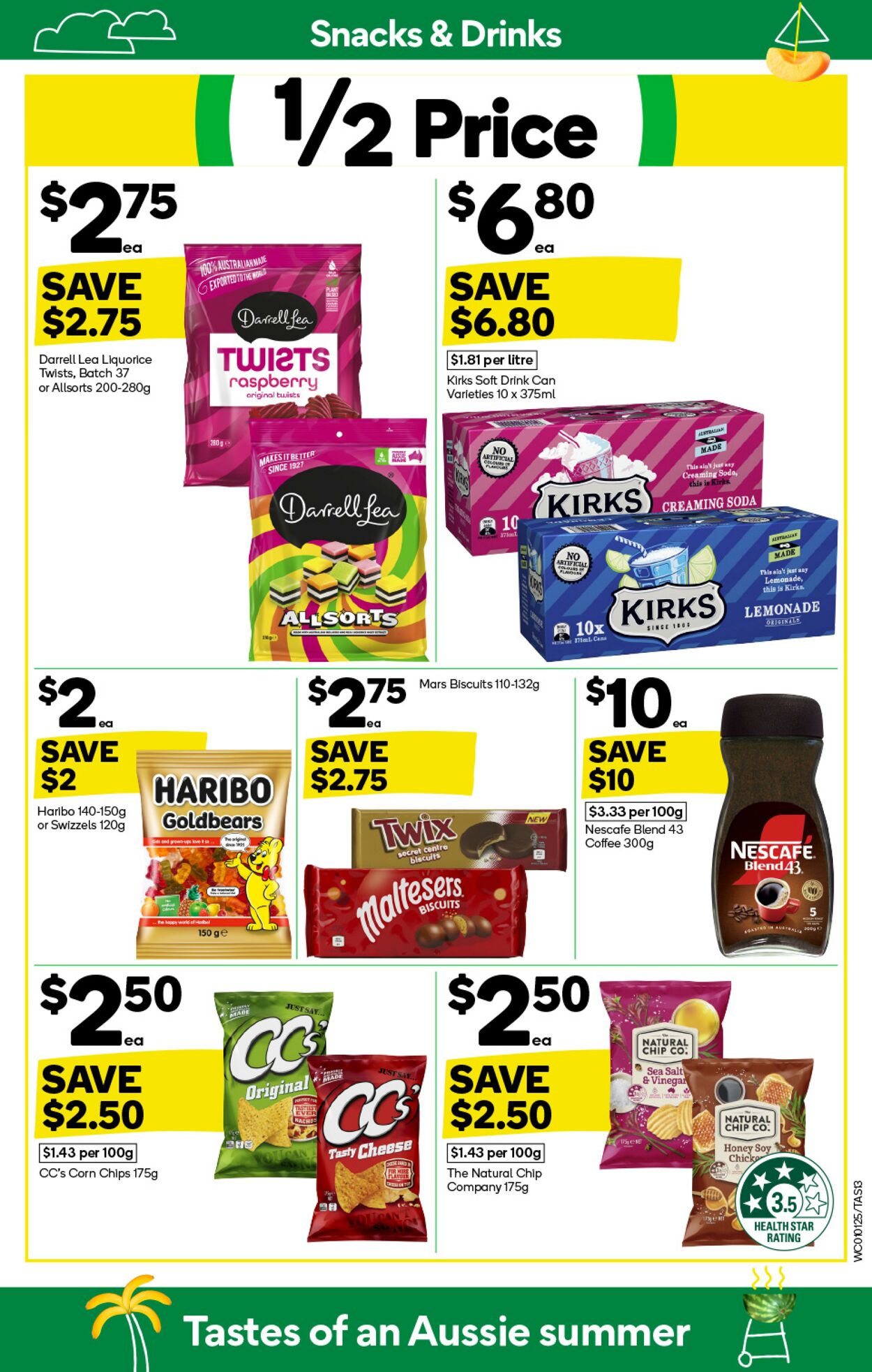 Catalogue Woolworths 01.01.2025 - 07.01.2025