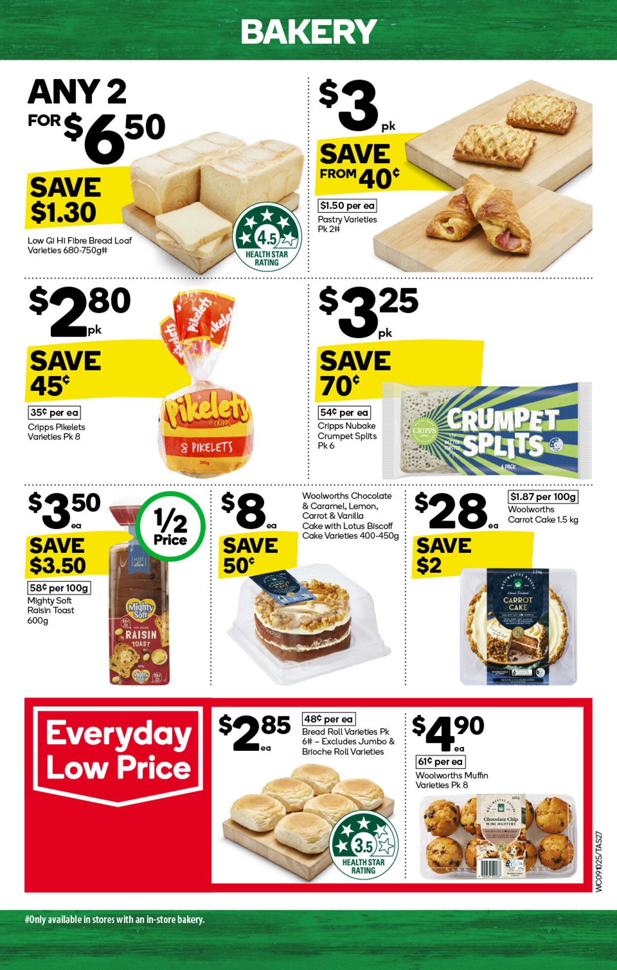 Catalogue Woolworths 09.10.2024 - 15.10.2024