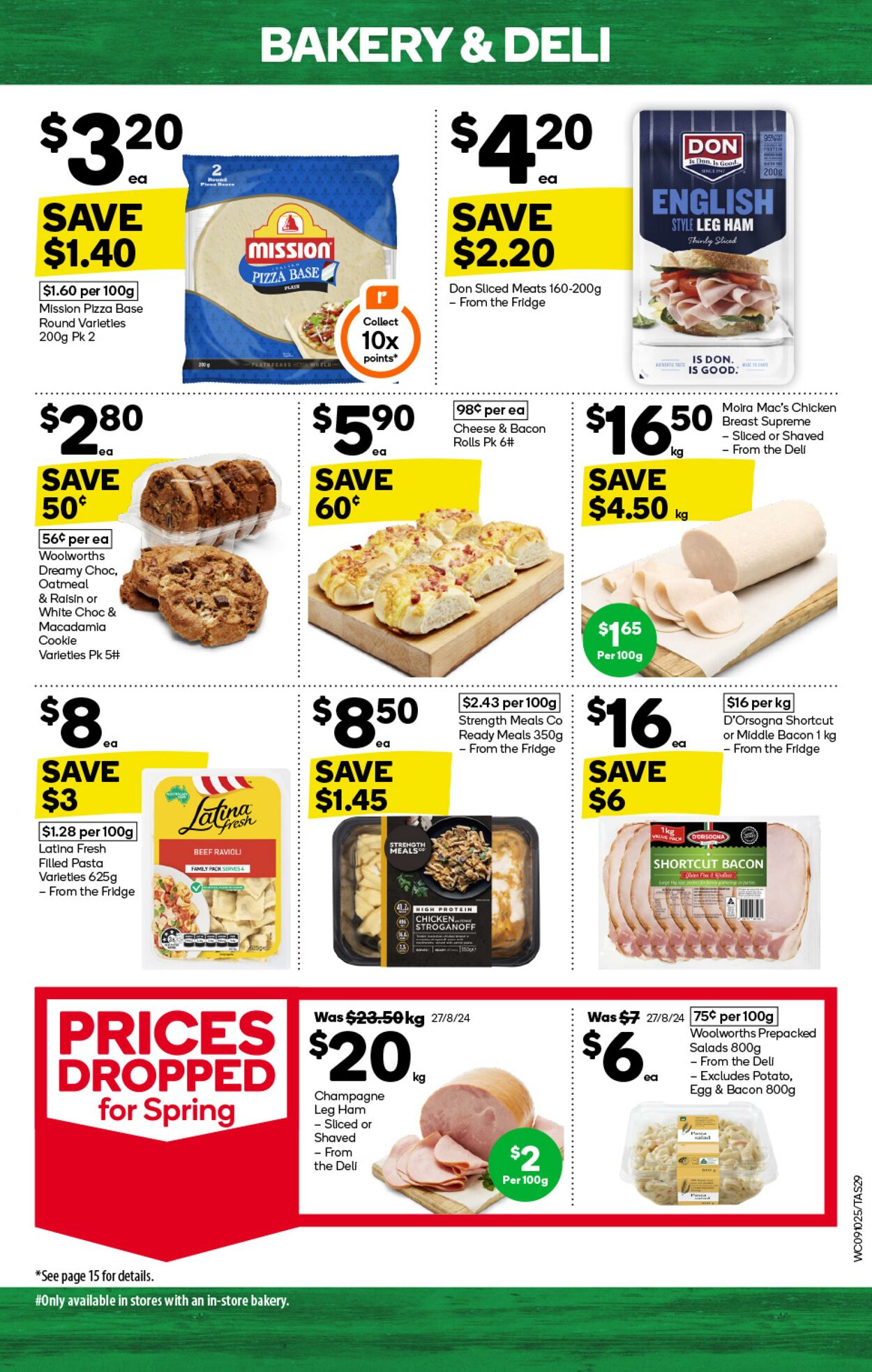 Catalogue Woolworths 09.10.2024 - 15.10.2024