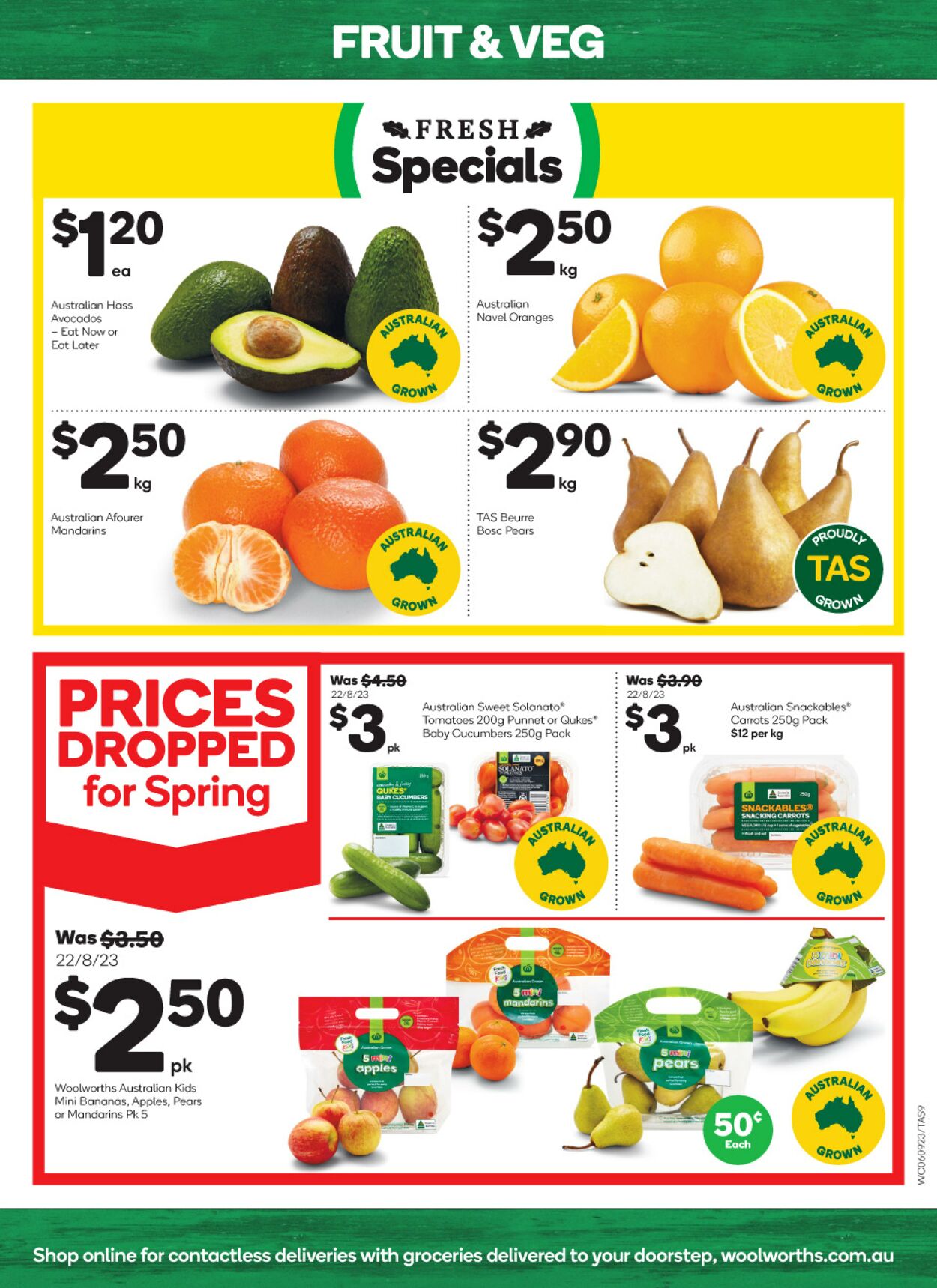 Catalogue Woolworths 06.09.2023 - 12.09.2023