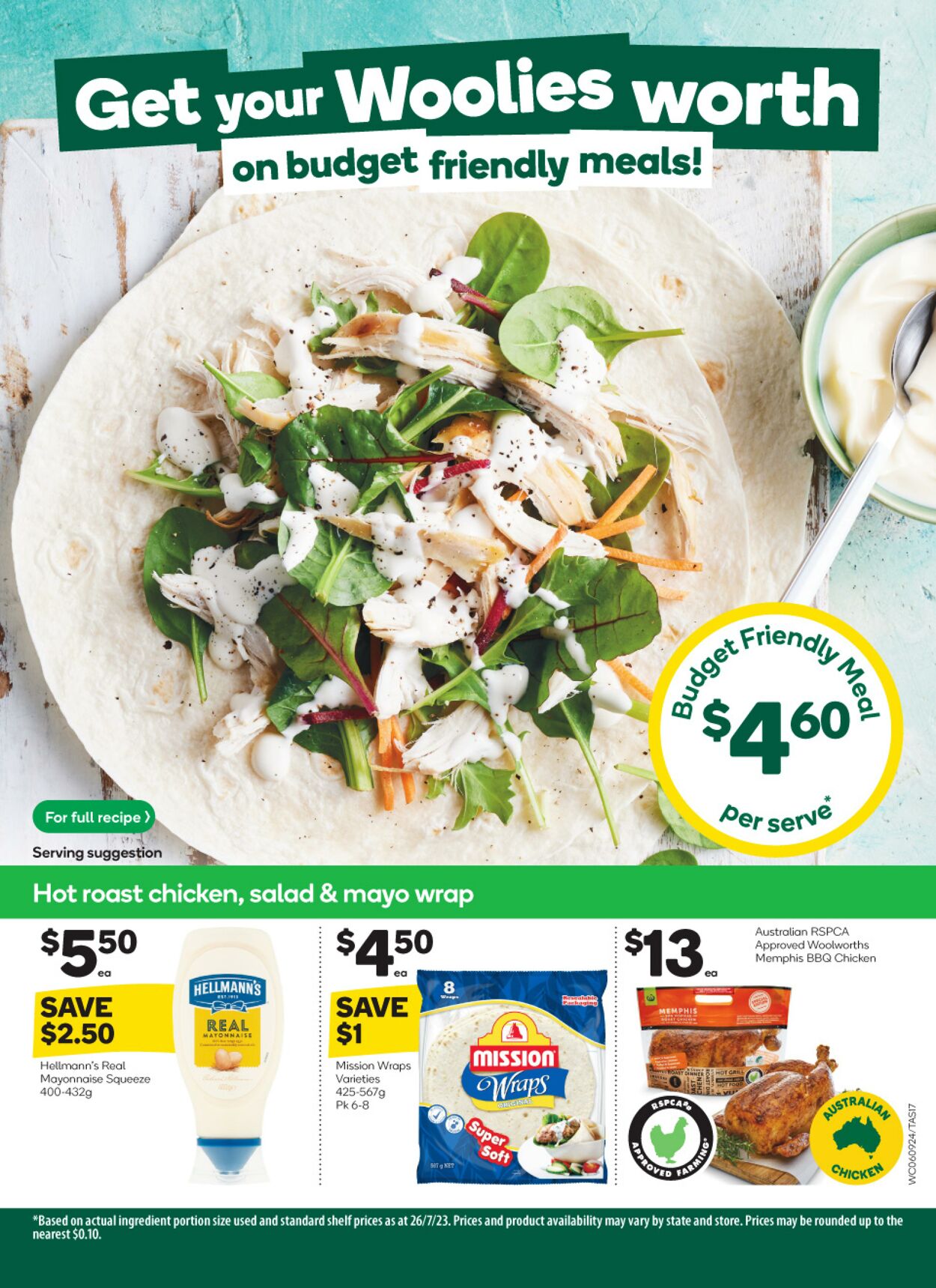 Catalogue Woolworths 06.09.2023 - 12.09.2023